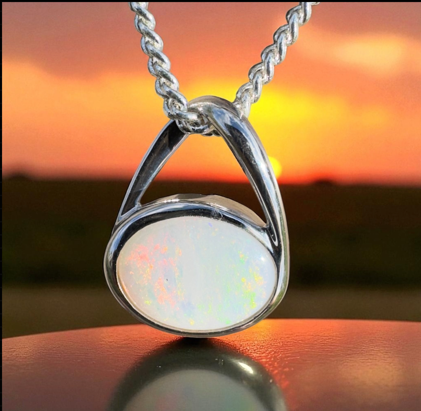 Sunset Radiance ~ The Timeless Beauty of Australian Opals
