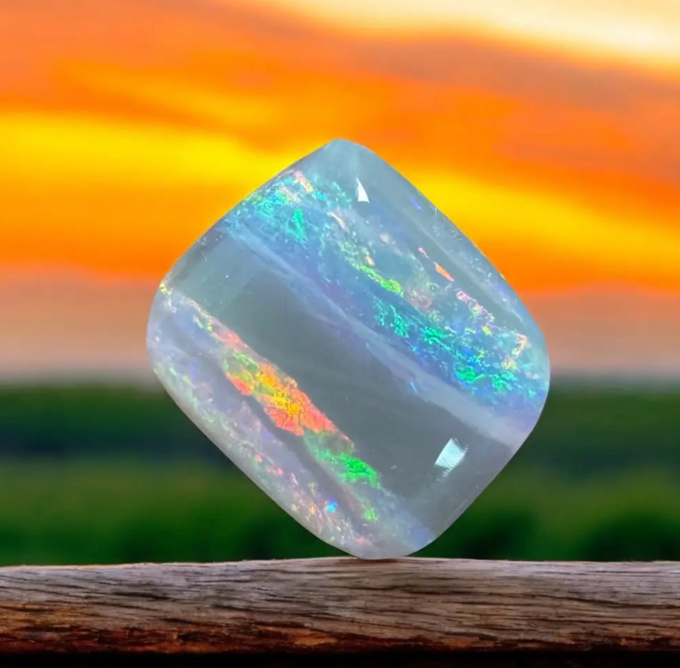 Aurora Flame ~ A gem alive with shifting fire and light
