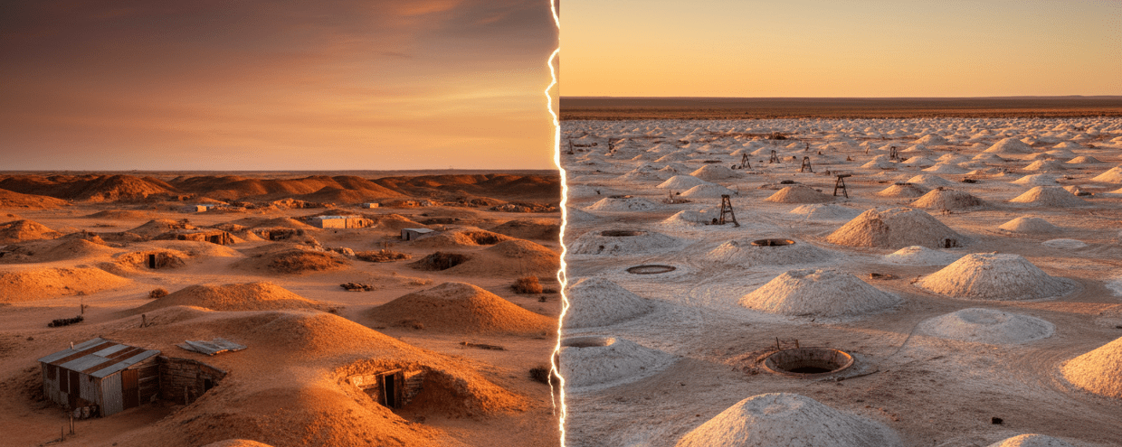 Andamooka vs Coober Pedy — What's the Difference? - Iona Opal Australia