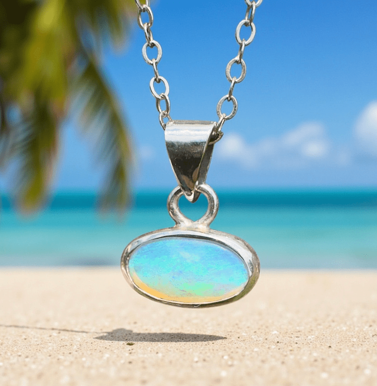 Dawn Waves – A Sweet Summer Dream Necklace - Iona Opal Australia