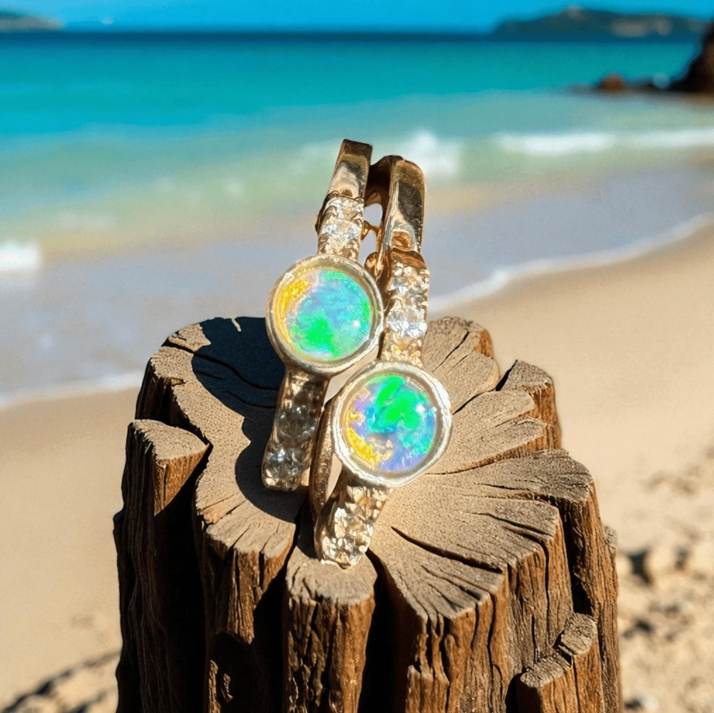 Golden Minima ~ Radiance in Simplicity - Iona Opal Australia