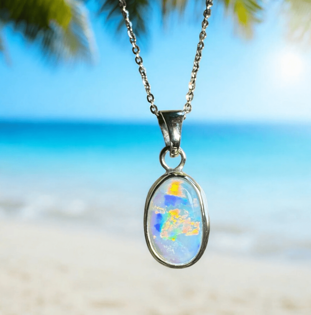 Ocean Light: The Timeless Beauty of Australian Opal Pendants - Iona Opal Australia