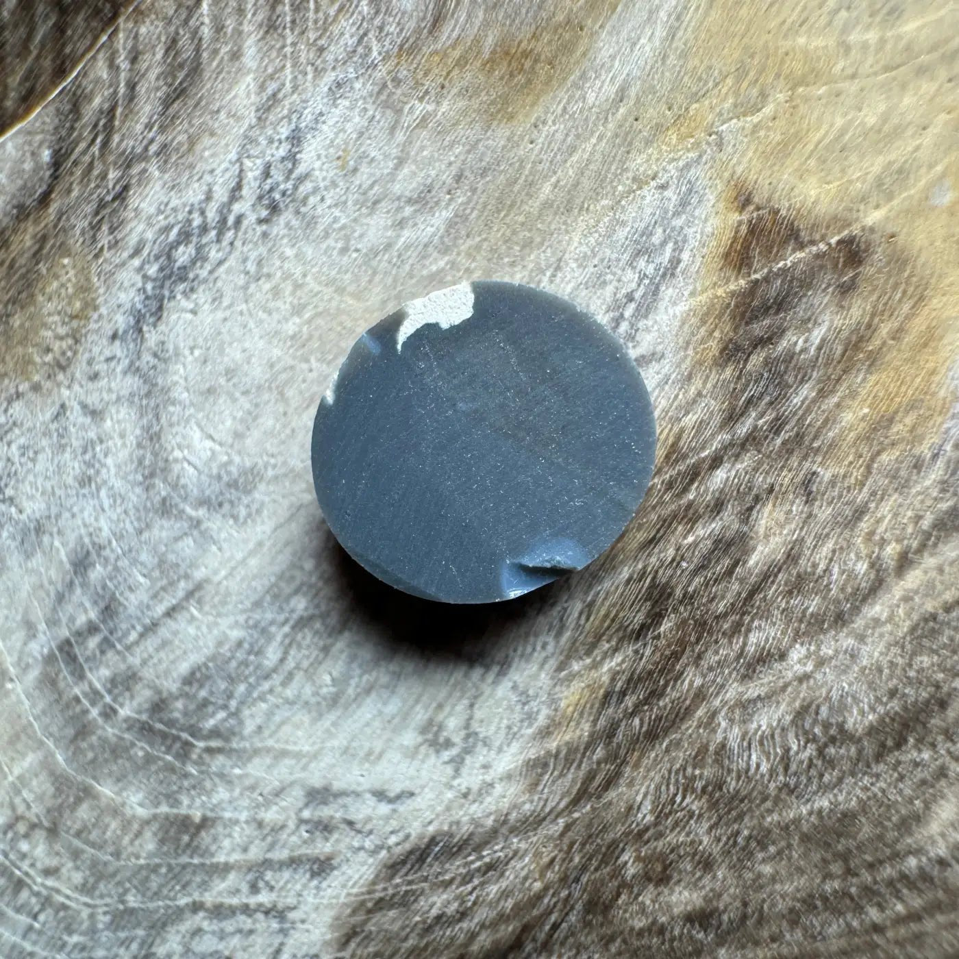 0.65ct Hand - Cut Solid Lightning Ridge Semi Black Opal