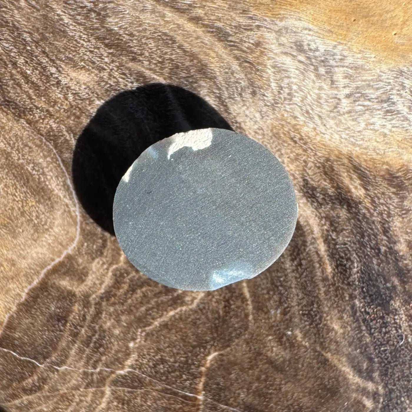 0.65ct Hand - Cut Solid Lightning Ridge Semi Black Opal