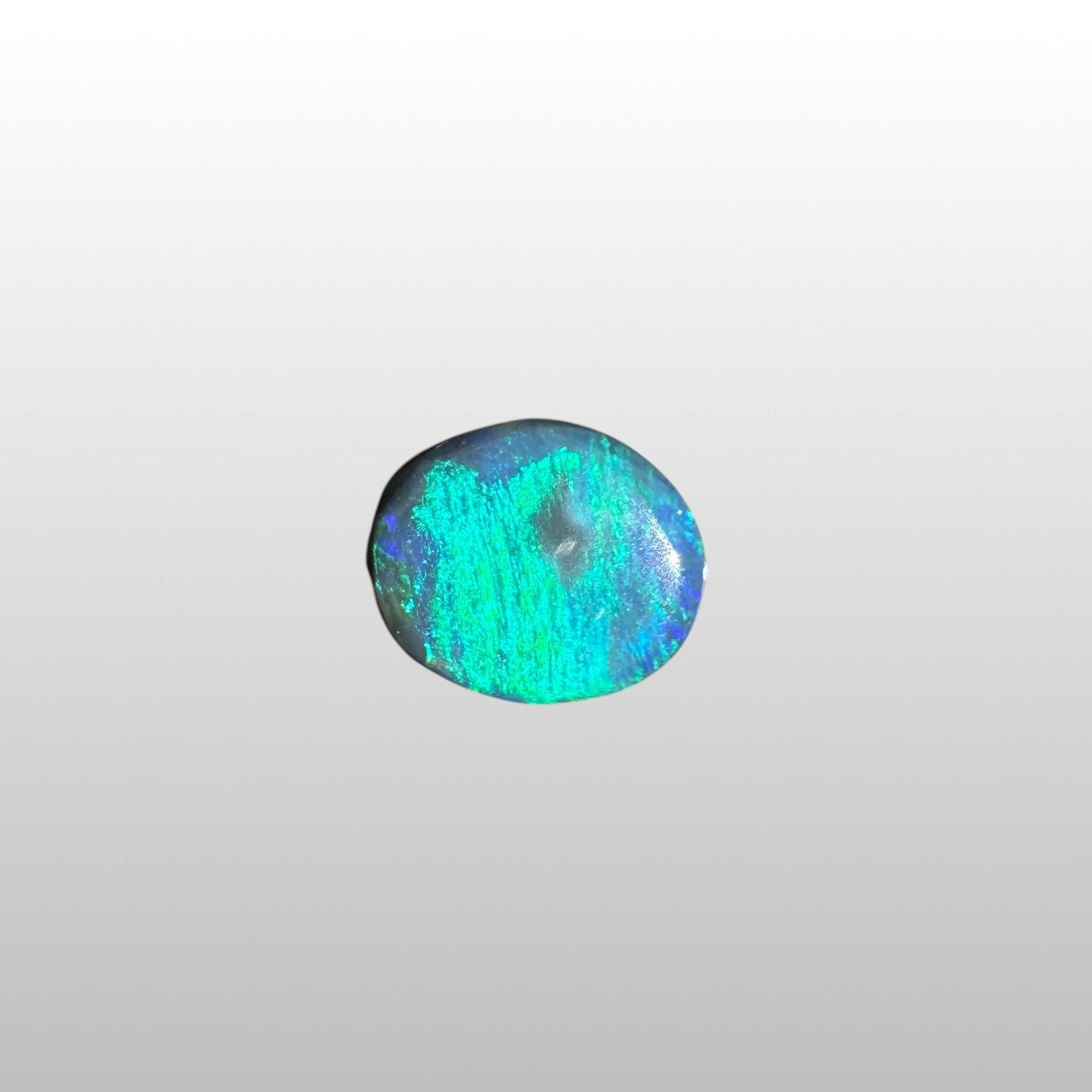 0.6ct Lightning Ridge Semi Black Opal | Solid Australian Opal | Hand-Cut