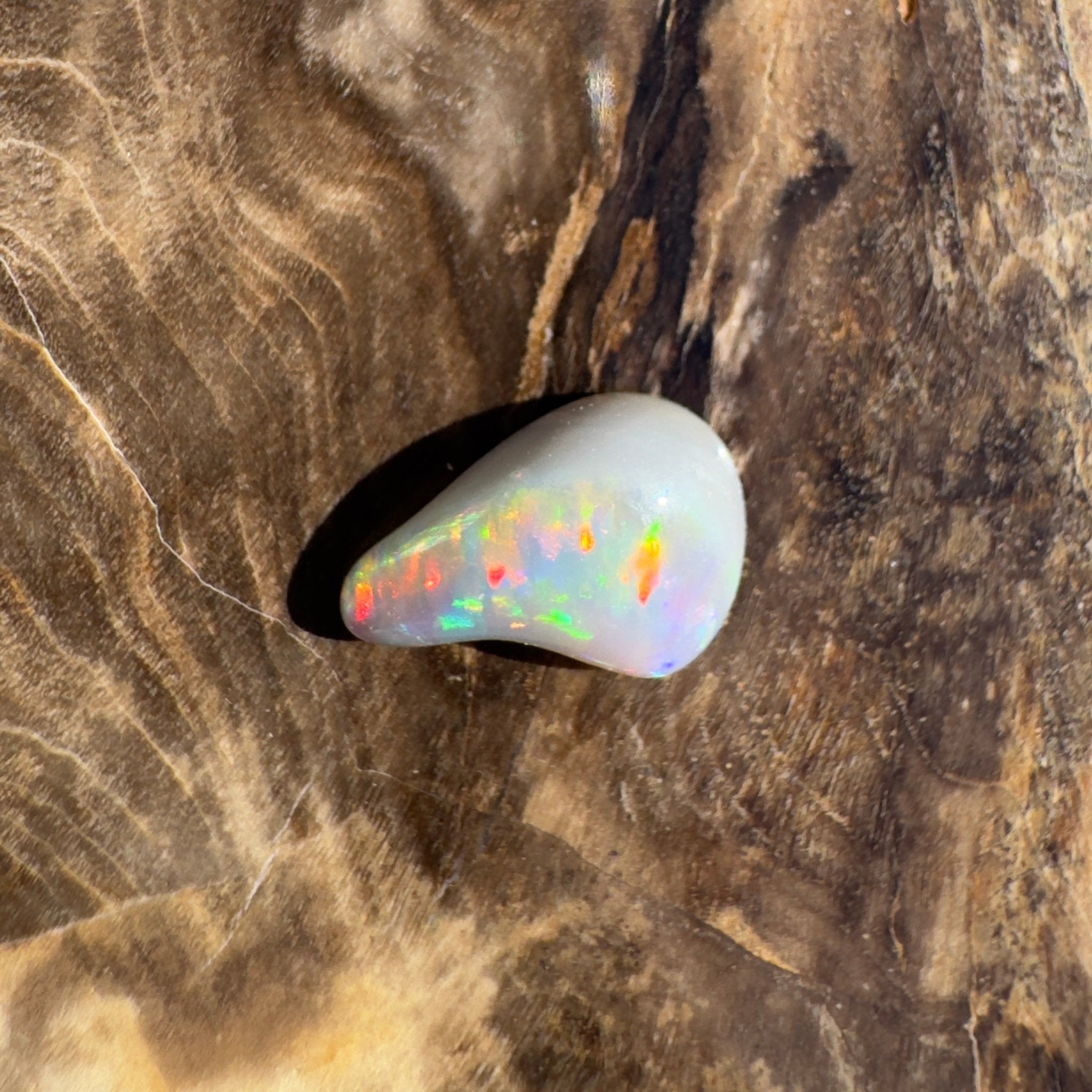 0.7ct Lightning Ridge Semi Black Opal | Solid Australian Opal