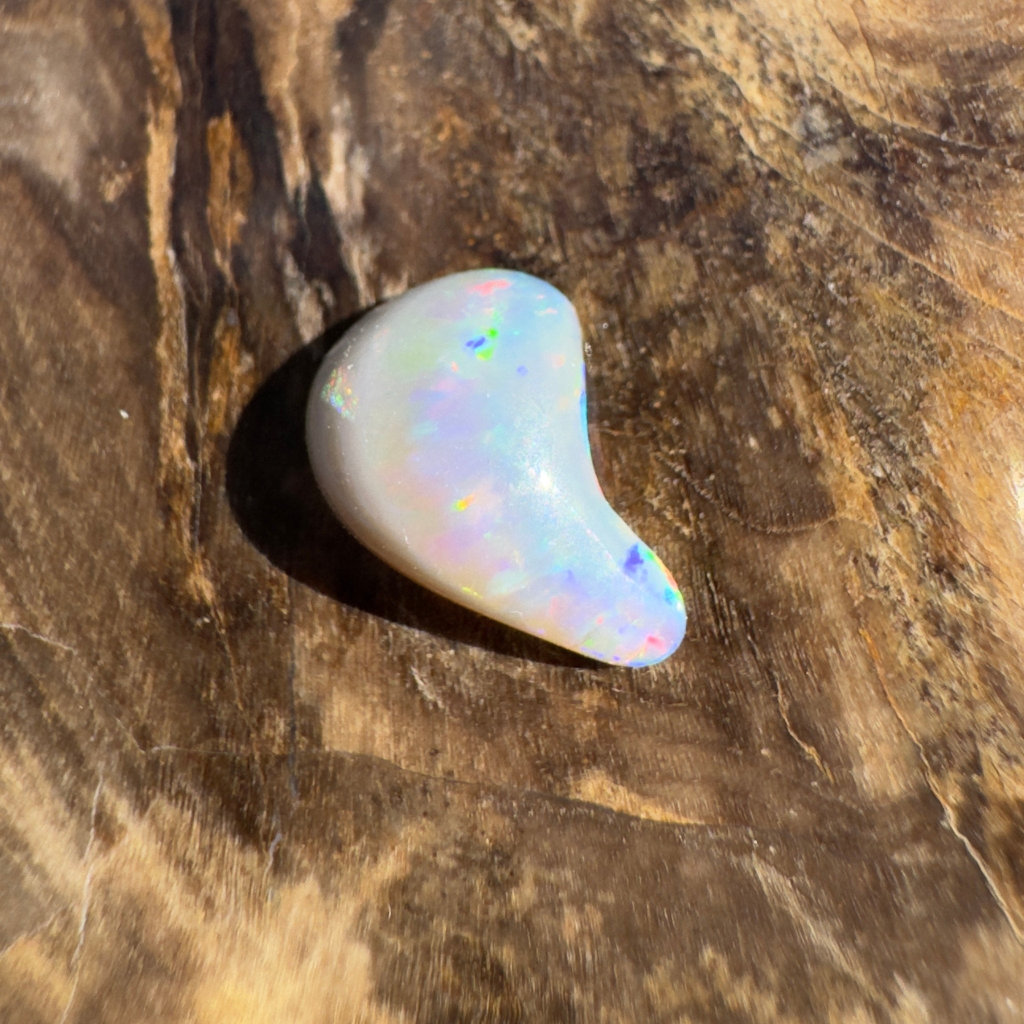 0.7ct Lightning Ridge Semi Black Opal | Solid Australian Opal