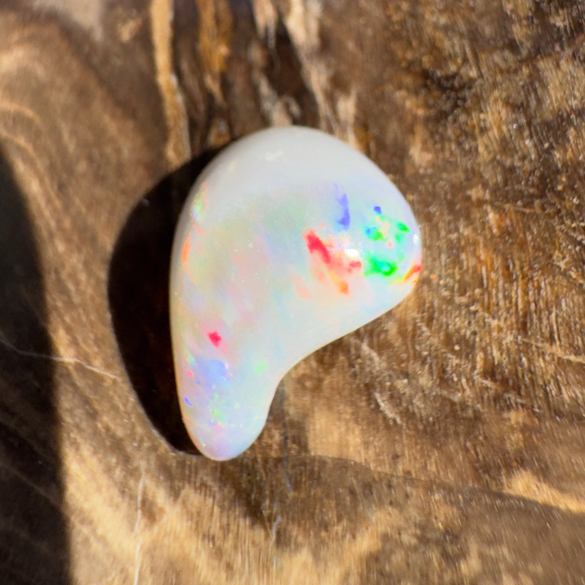 0.7ct Lightning Ridge Semi Black Opal | Solid Australian Opal