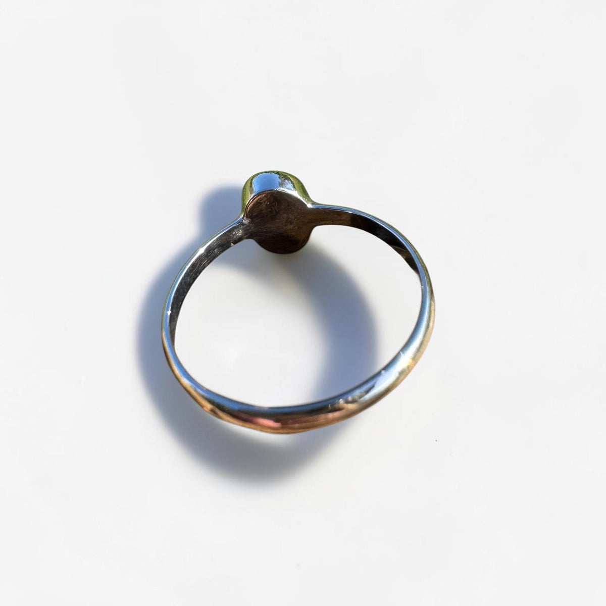 0.8ct Lightning Ridge Opal Ring ~ 'Culburra Ember' | 925 Sterling Silver | Solid Australian Opal