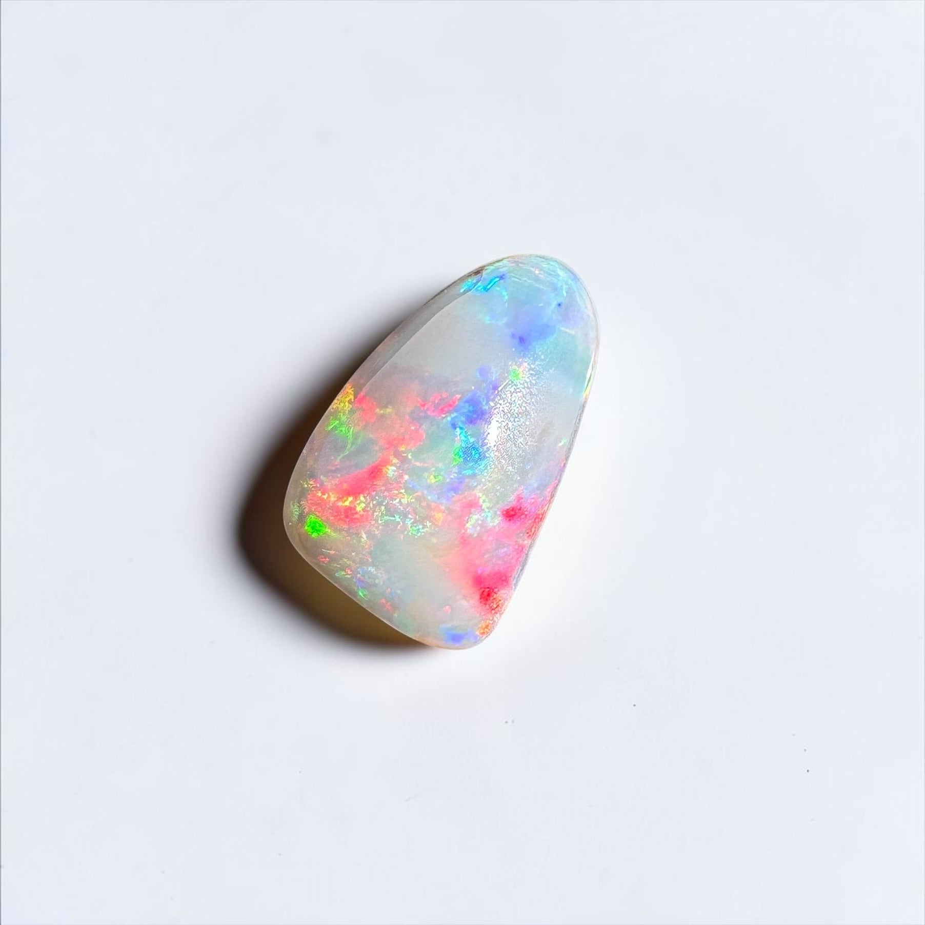 0.9ct Lightning Ridge Dark Crystal Opal | Solid Australian Opal | Hand-Cut