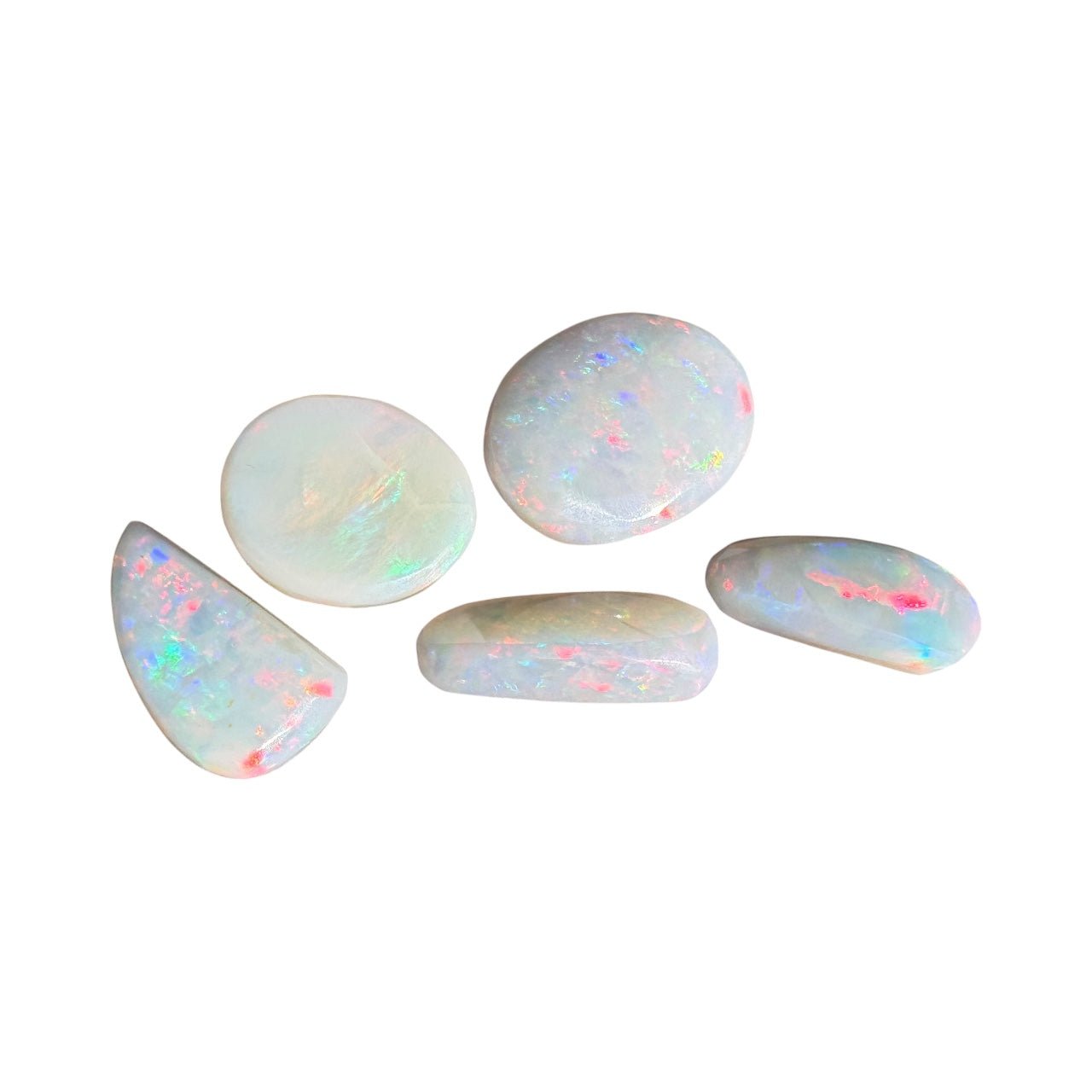10.1ct Hand - cut Solid Coober Pedy Opal Parcel