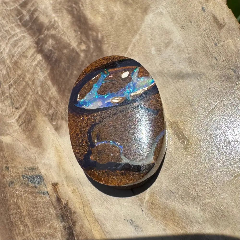10.3ct Hand - cut Queensland Boulder Opal