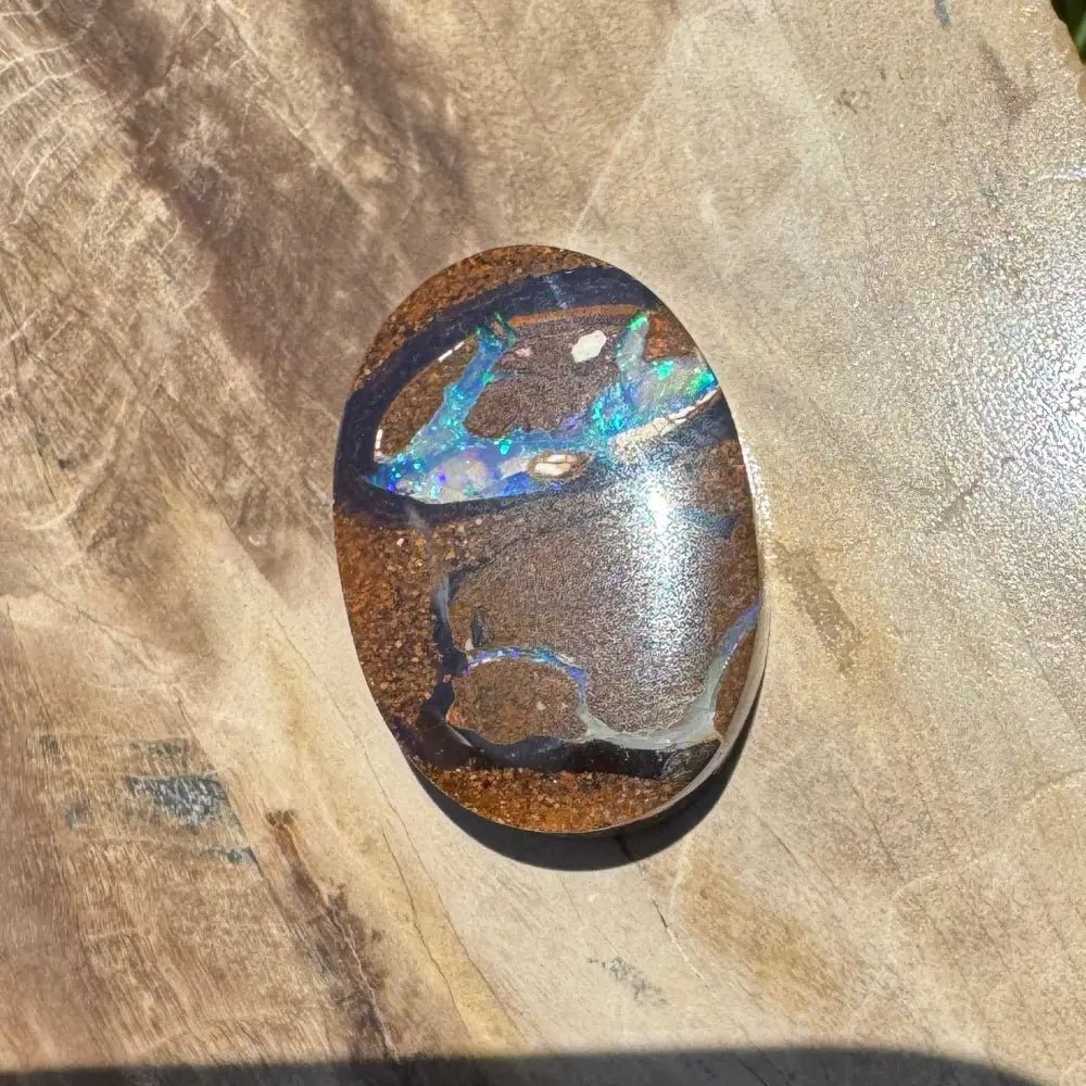 10.3ct Hand - cut Queensland Boulder Opal