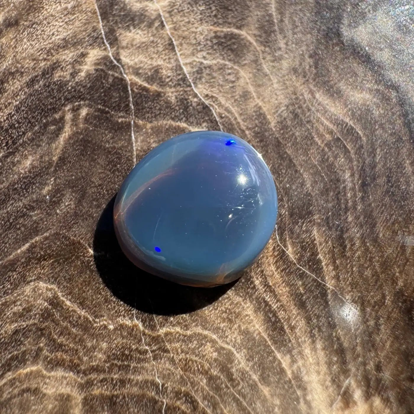 1.1ct Hand - Cut Solid Lightning Ridge Opal