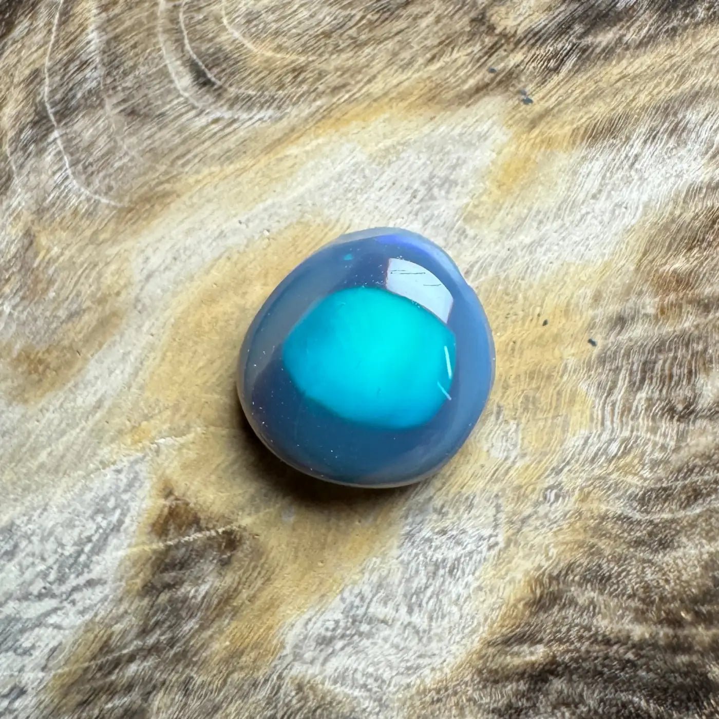 1.1ct Hand - Cut Solid Lightning Ridge Opal