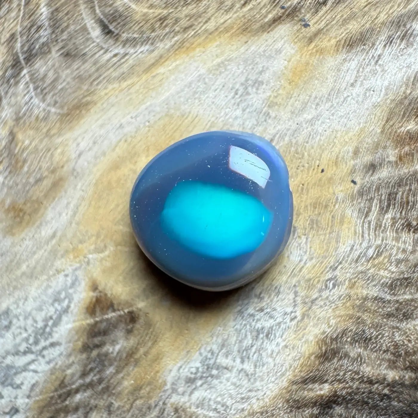 1.1ct Hand - Cut Solid Lightning Ridge Opal