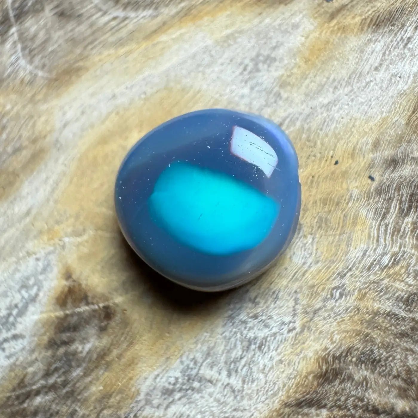 1.1ct Hand - Cut Solid Lightning Ridge Opal