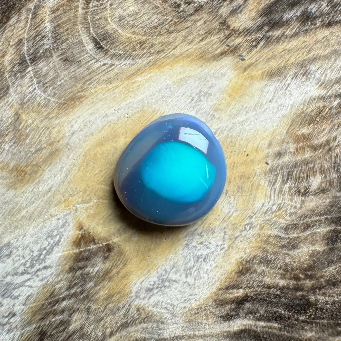 1.1ct Hand - Cut Solid Lightning Ridge Opal