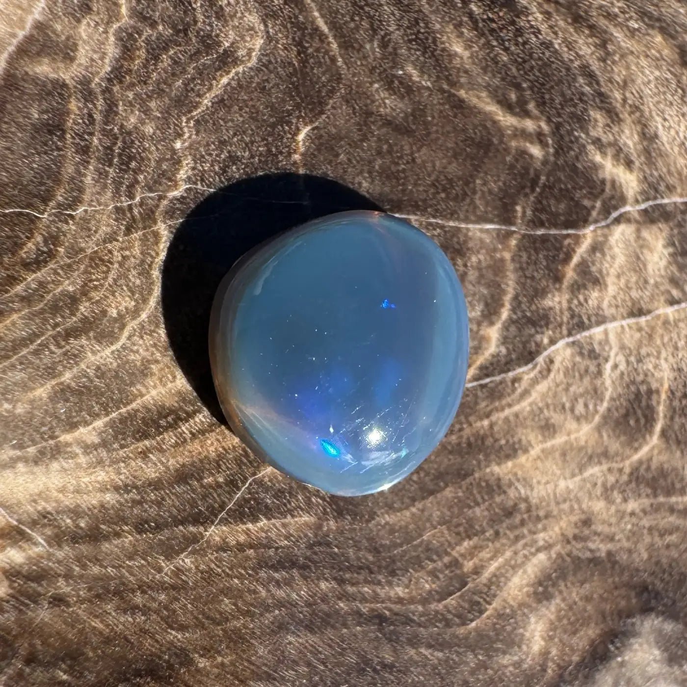 1.1ct Hand - Cut Solid Lightning Ridge Opal