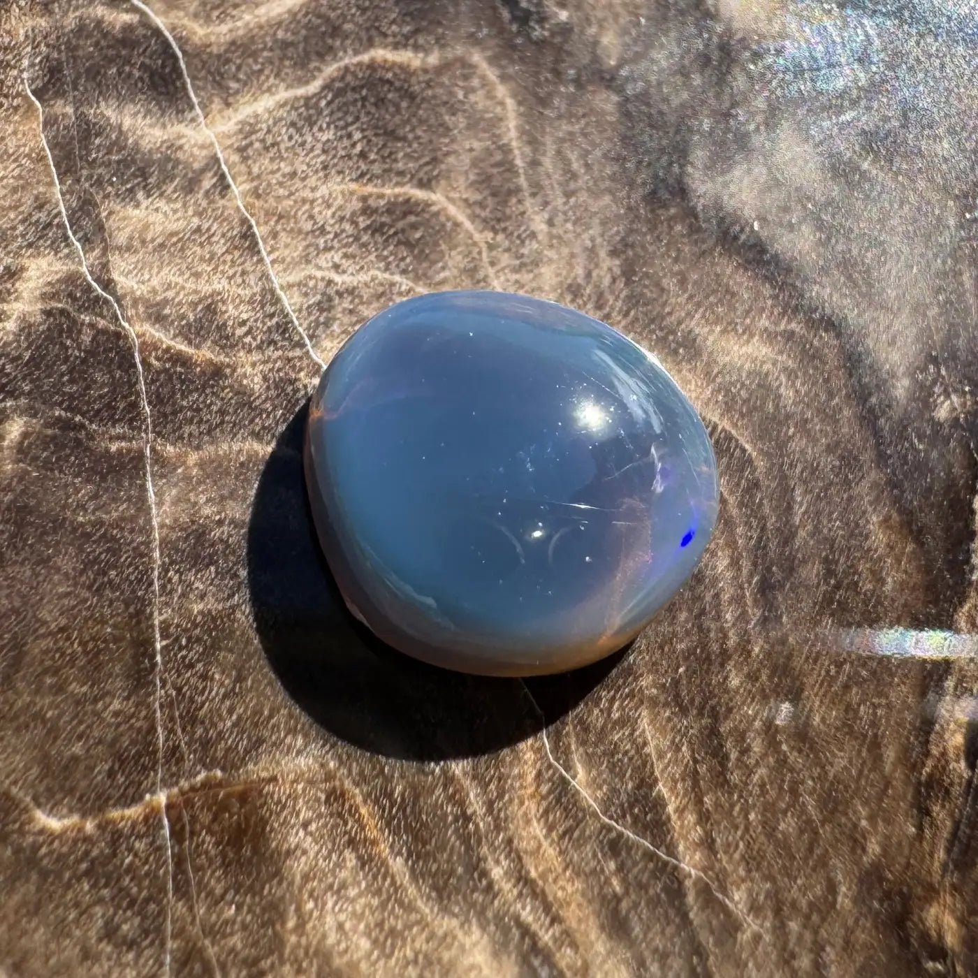 1.1ct Hand - Cut Solid Lightning Ridge Opal