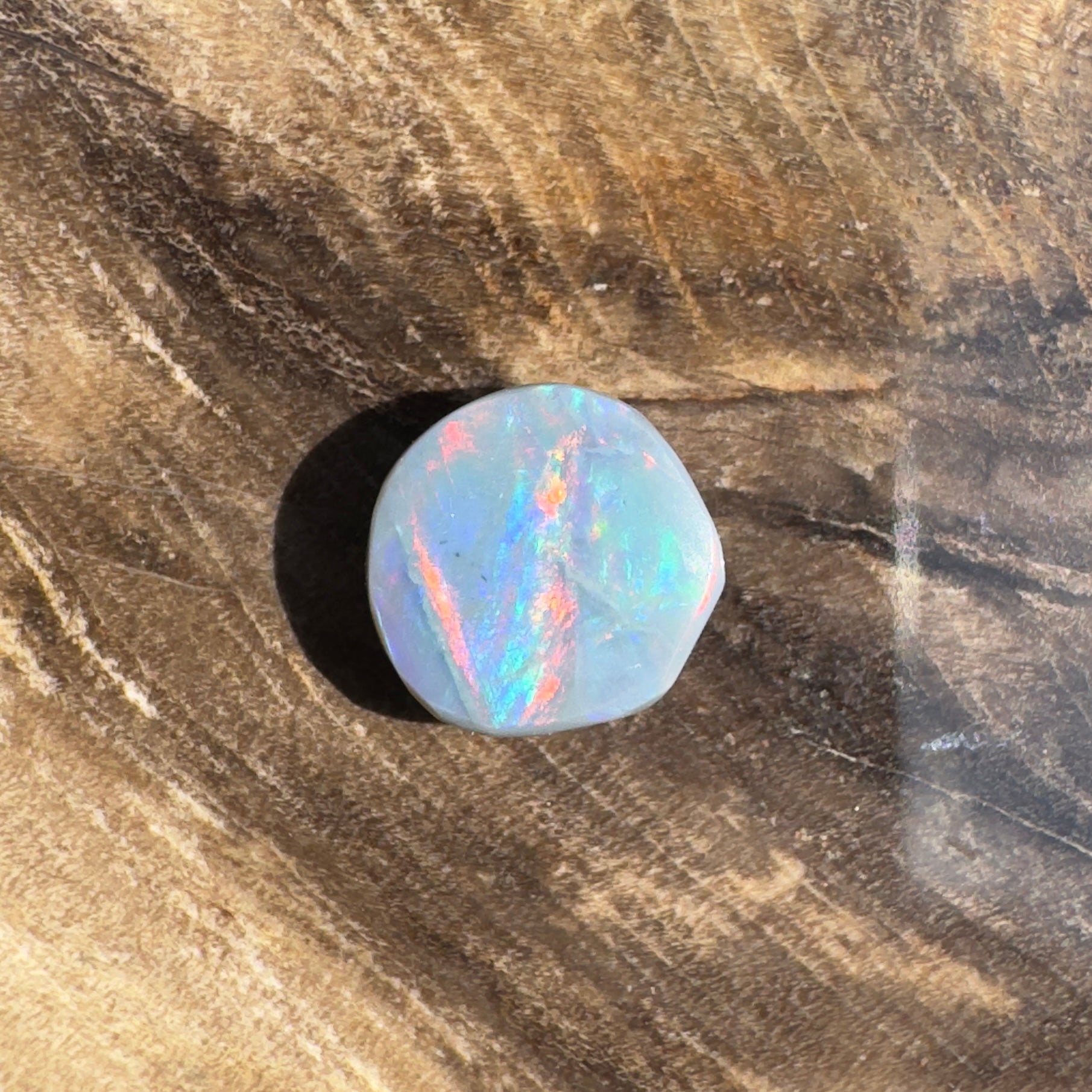 1.1ct Hand - cut Solid Lightning Ridge Opal