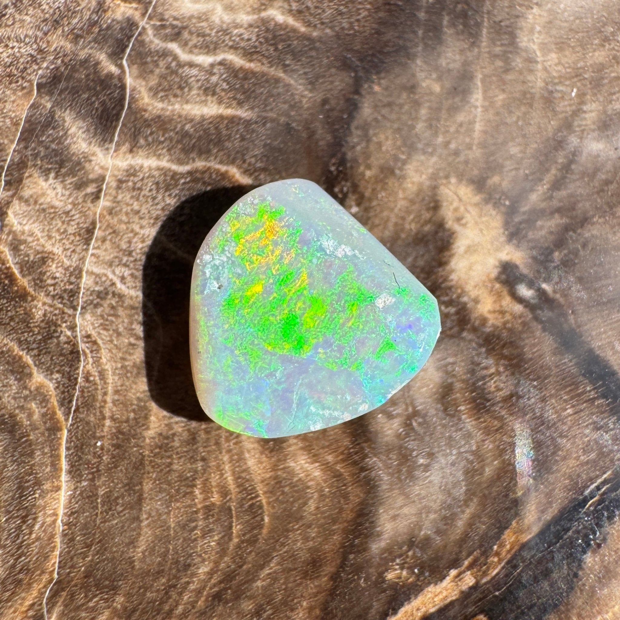 1.1ct Lightning Ridge Freeform Opal | Solid Australian Opal | Hand-Cut