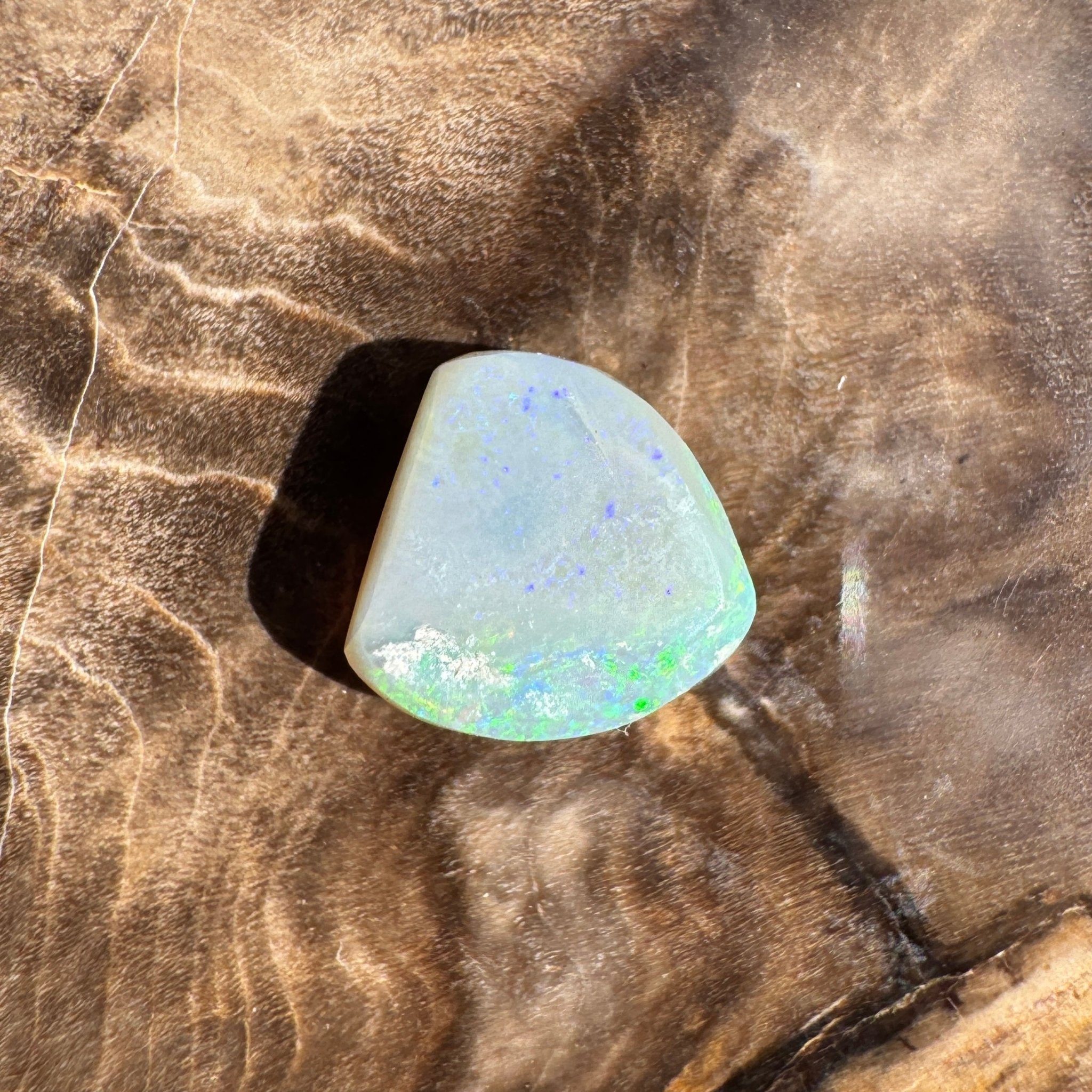 1.1ct Lightning Ridge Freeform Opal | Solid Australian Opal | Hand-Cut