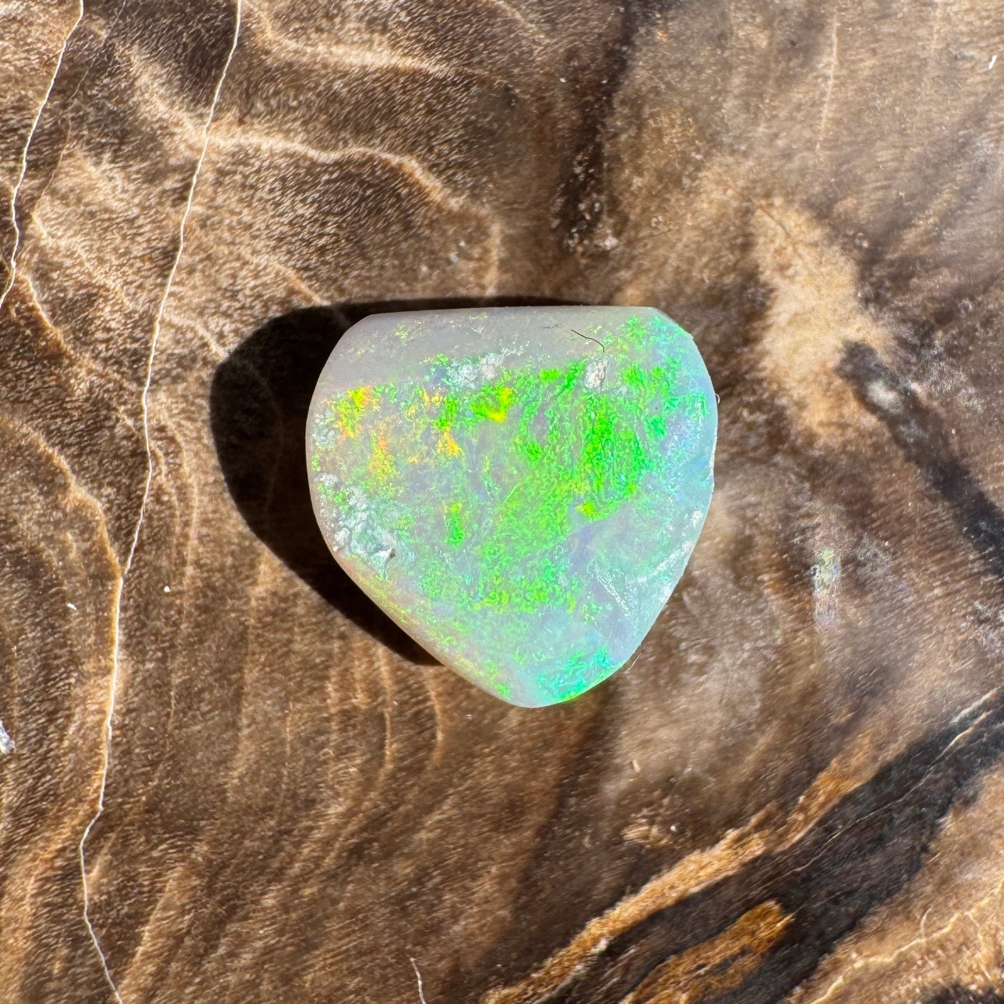 1.1ct Lightning Ridge Freeform Opal | Solid Australian Opal | Hand-Cut
