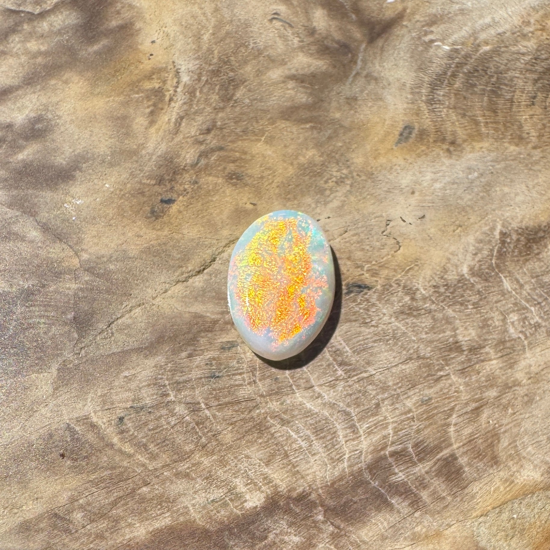 1.2ct Hand - cut Solid Coober Pedy Opal