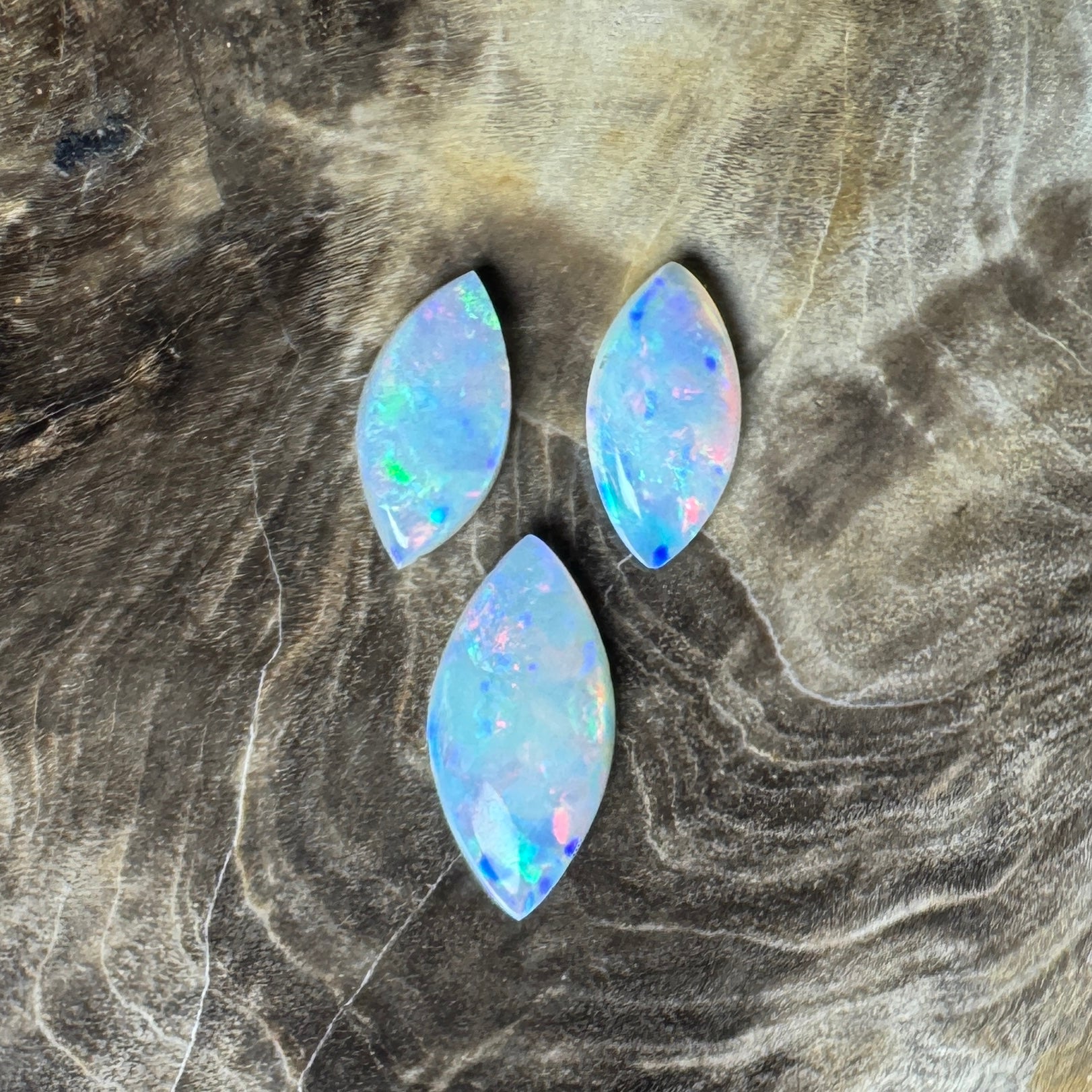 1.2ct Hand - cut Solid Coober Pedy Opal Parcel