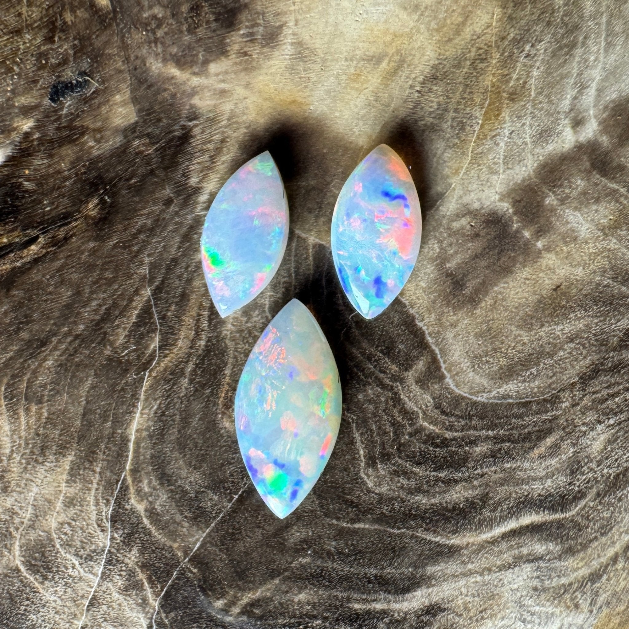 1.2ct Hand - cut Solid Coober Pedy Opal Parcel