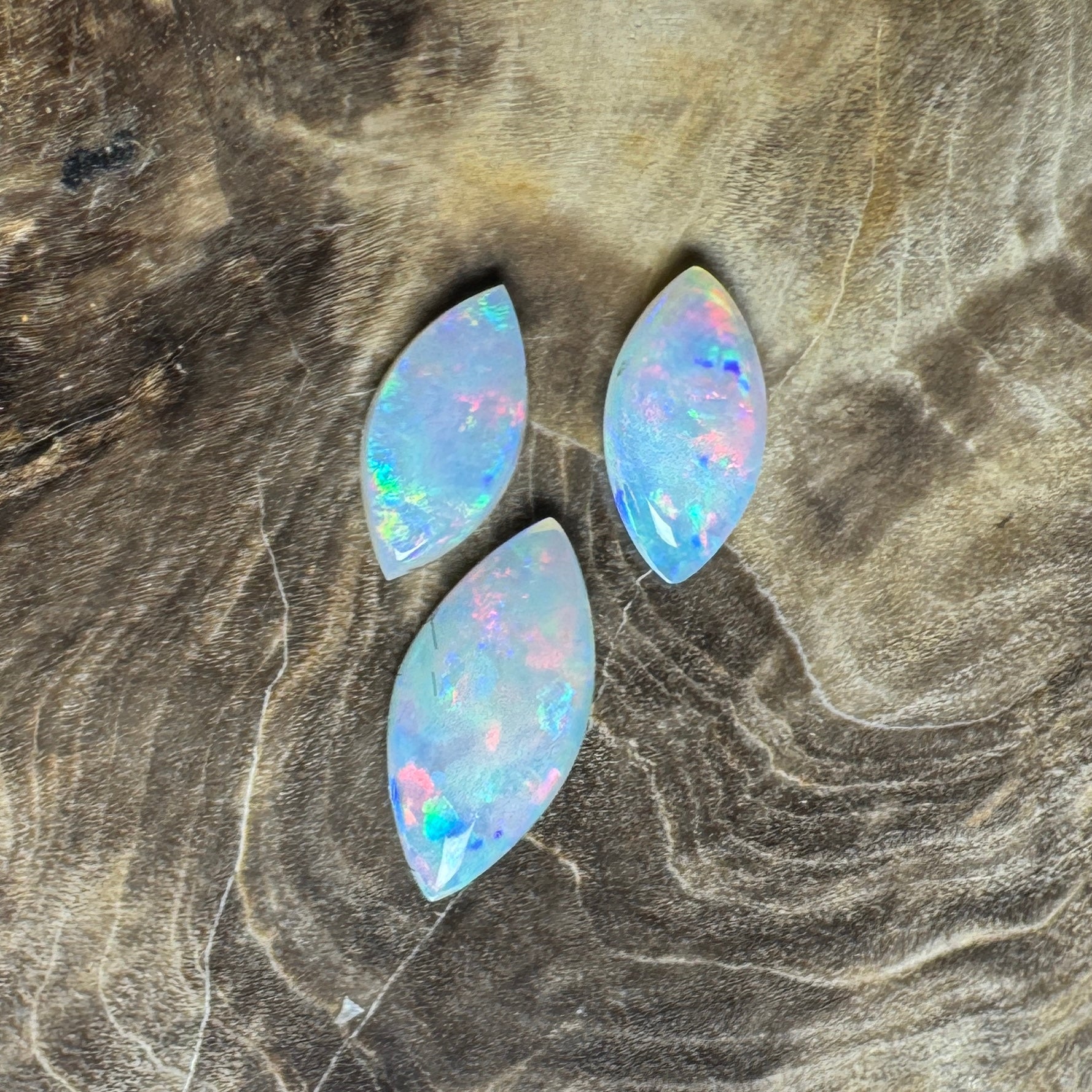 1.2ct Hand - cut Solid Coober Pedy Opal Parcel