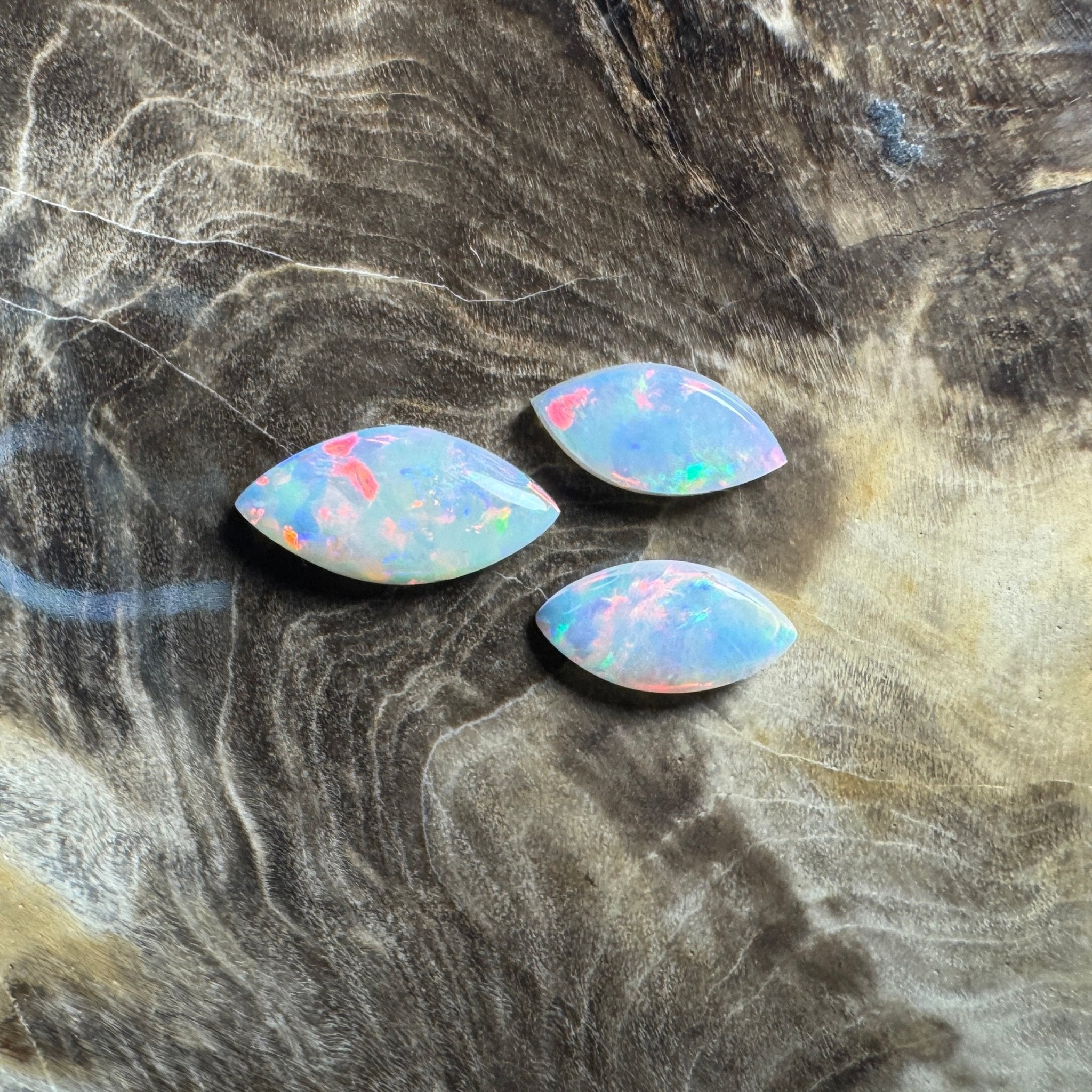 1.2ct Hand - cut Solid Coober Pedy Opal Parcel