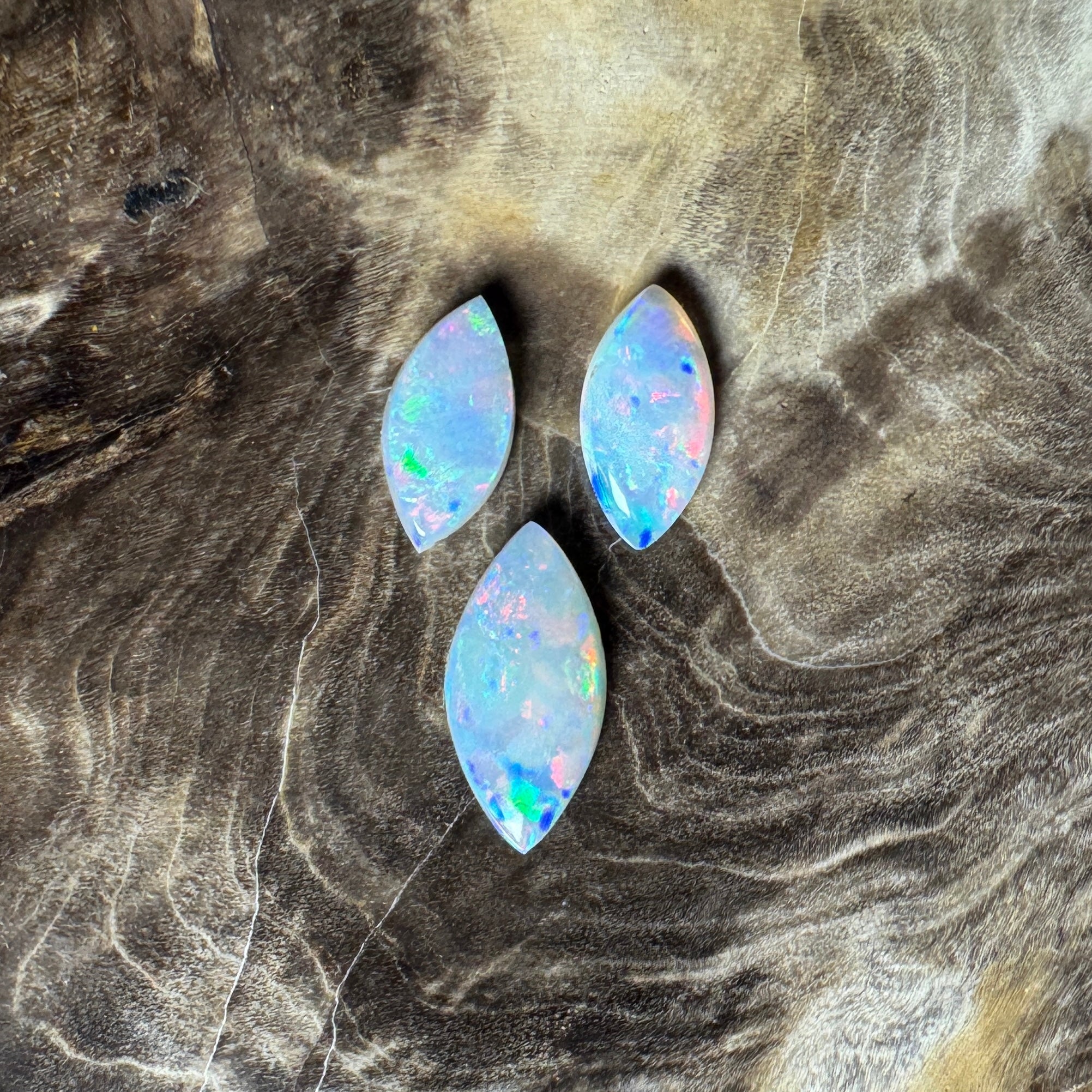 1.2ct Hand - cut Solid Coober Pedy Opal Parcel