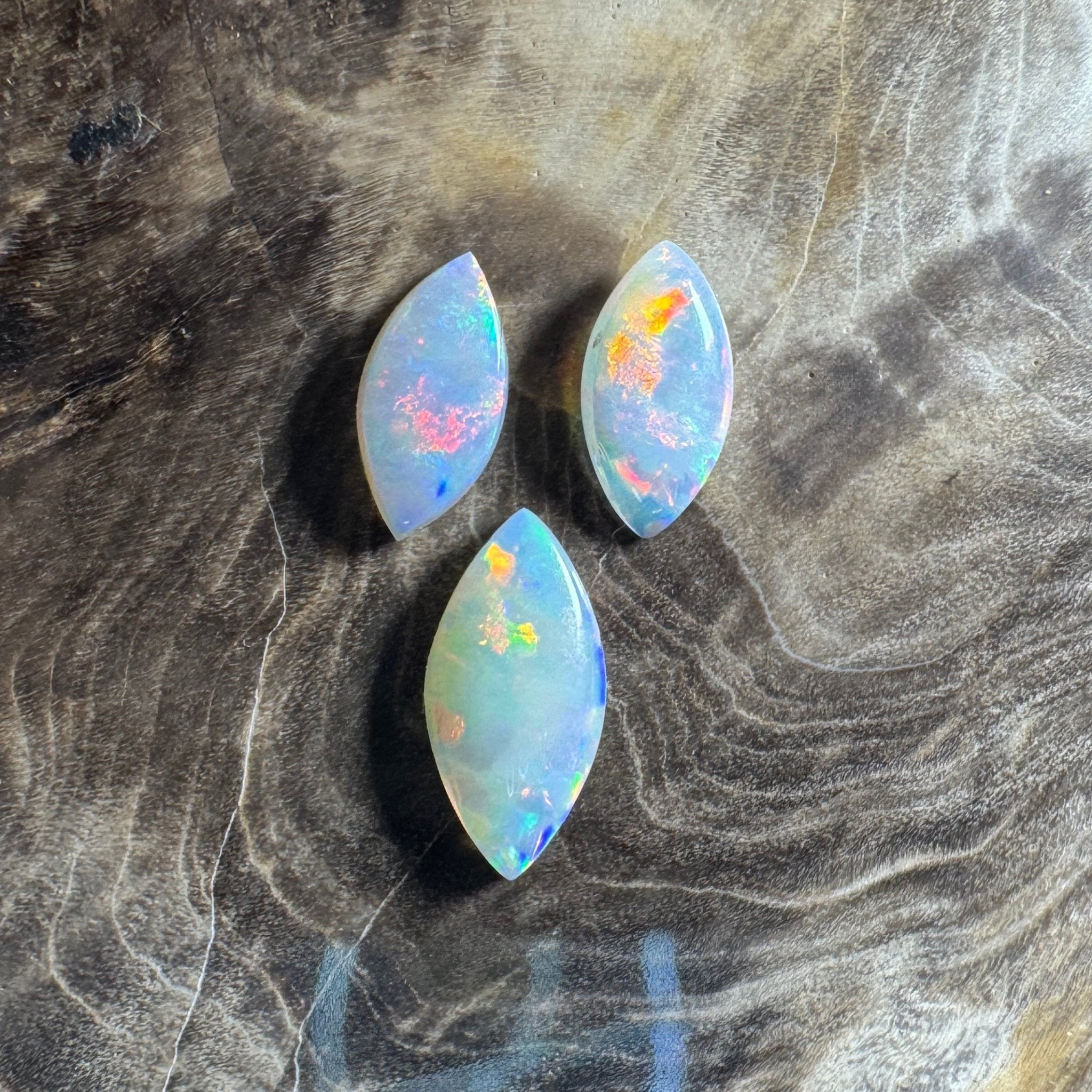 1.2ct Hand - cut Solid Coober Pedy Opal Parcel