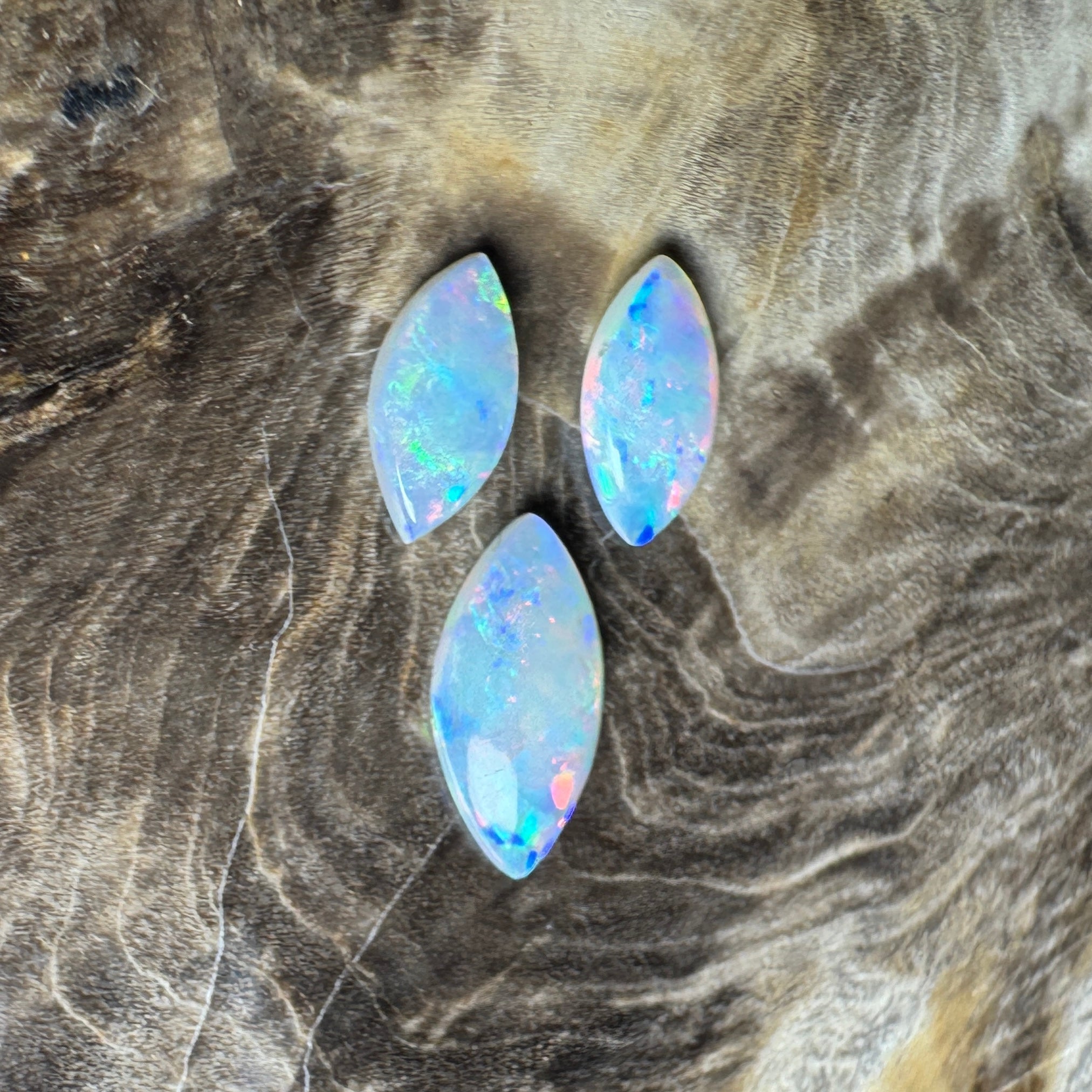 1.2ct Hand - cut Solid Coober Pedy Opal Parcel