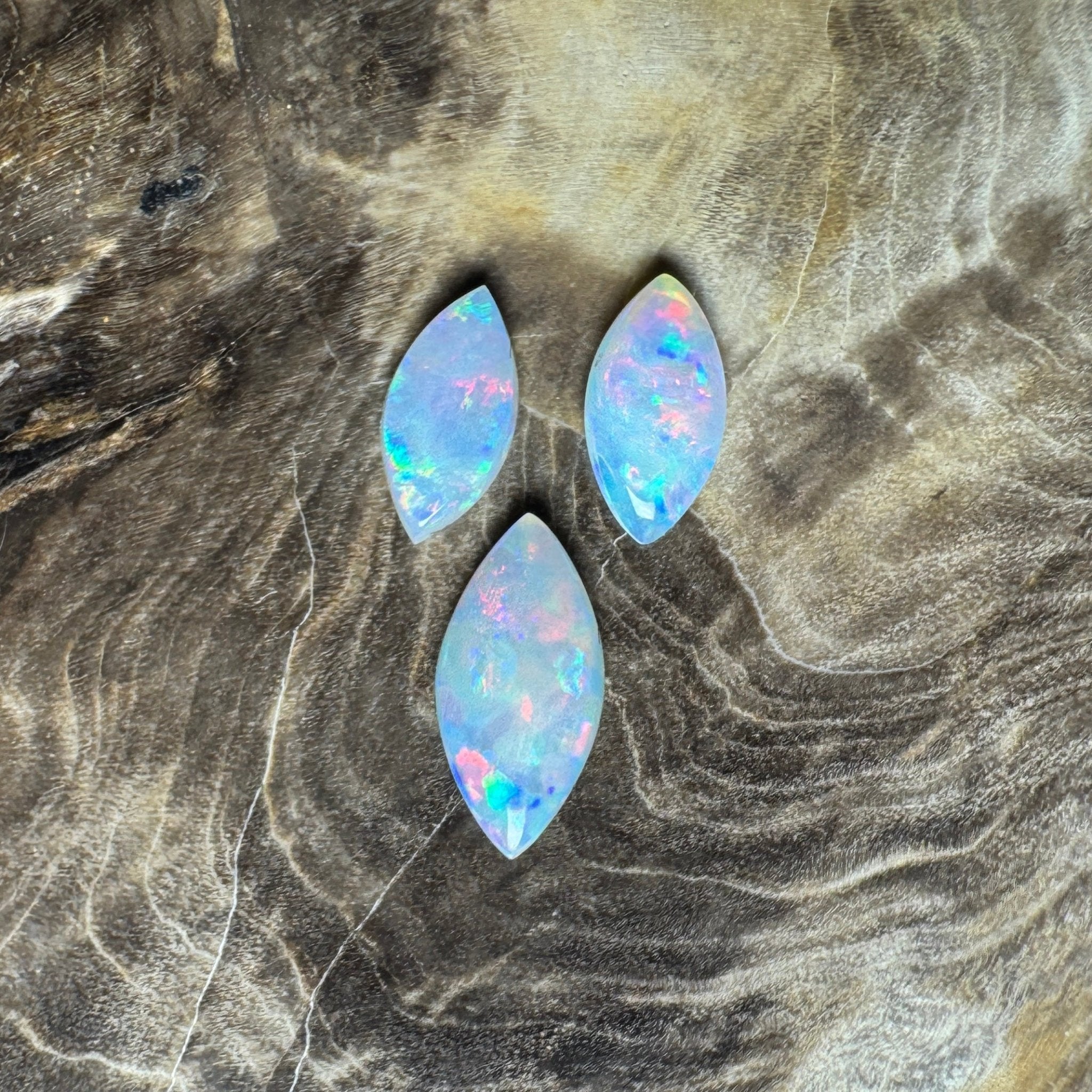 1.2ct Hand - cut Solid Coober Pedy Opal Parcel