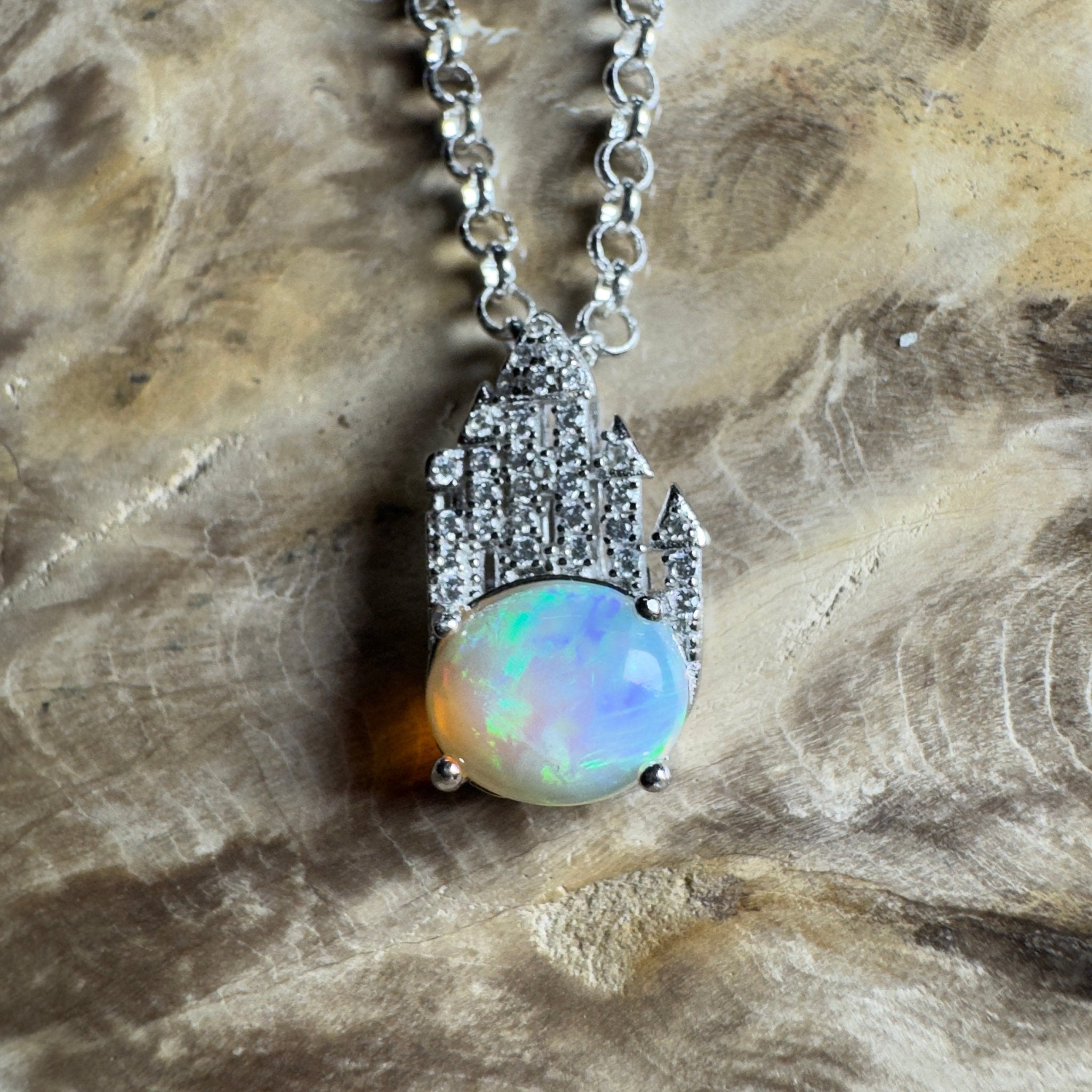 1.2ct Lightning Ridge Opal Pendant Necklace ~ 'The Umina Beach Beauty' | 925 Sterling Silver | Solid Australian Opal