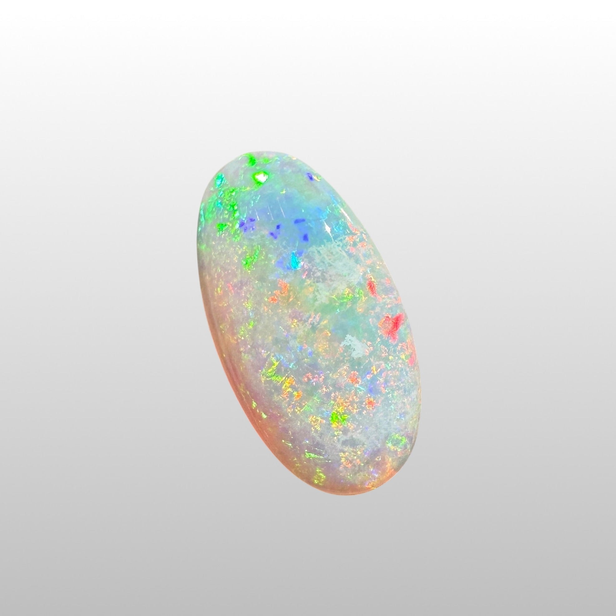 1.2ct Lightning Ridge Oval Opal | Solid Australian Opal | Hand-Cut