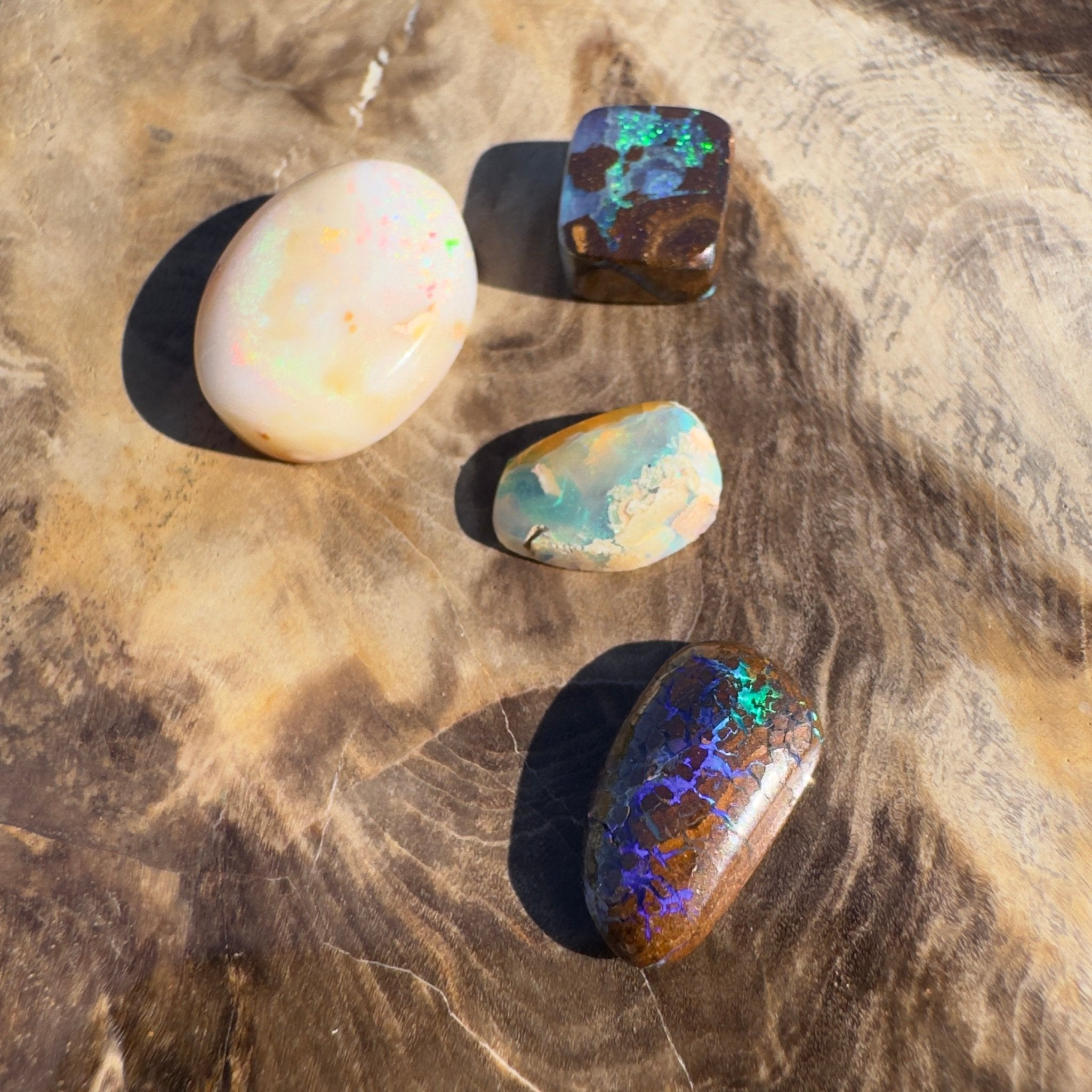 12ct Parcel Queensland Boulder Opal | Solid Australian Opal | Hand-Cut
