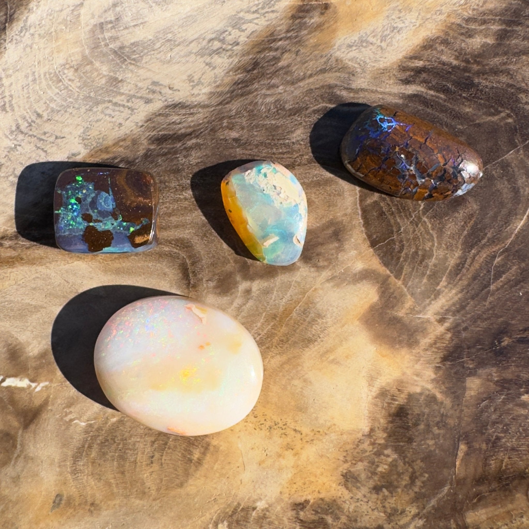 12ct Parcel Queensland Boulder Opal | Solid Australian Opal | Hand-Cut