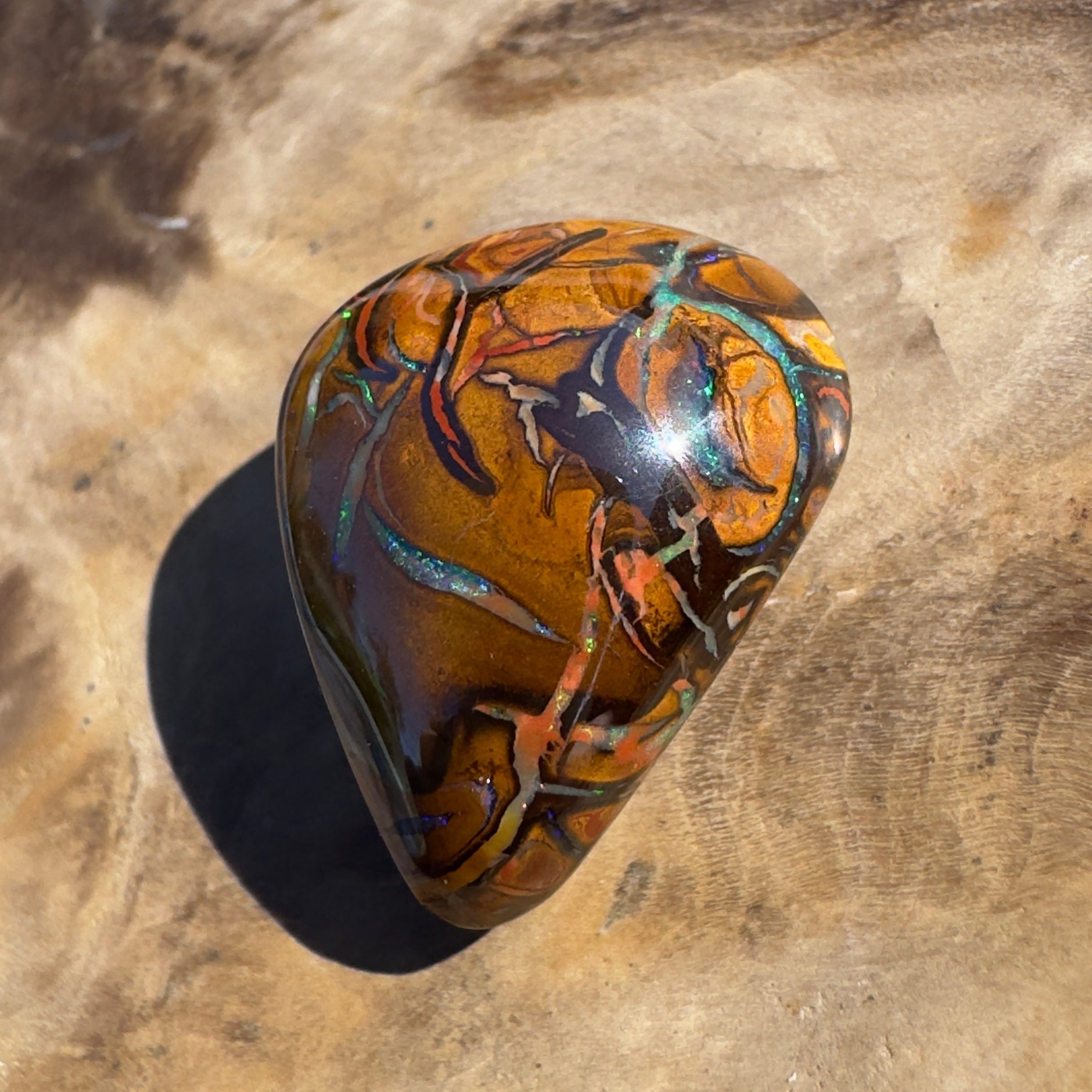 12ct Queensland Boulder Opal | Solid Australian Opal