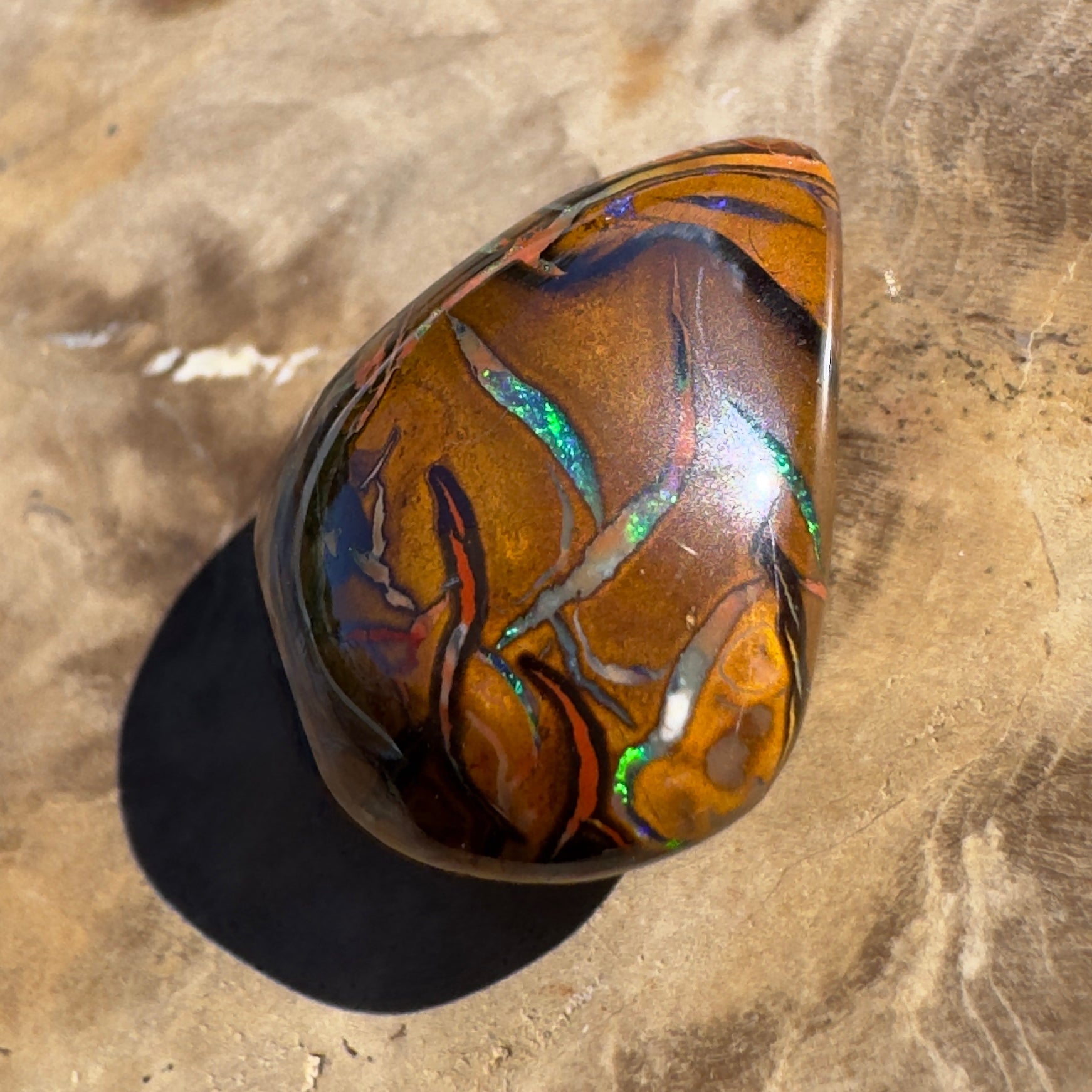 12ct Queensland Boulder Opal | Solid Australian Opal