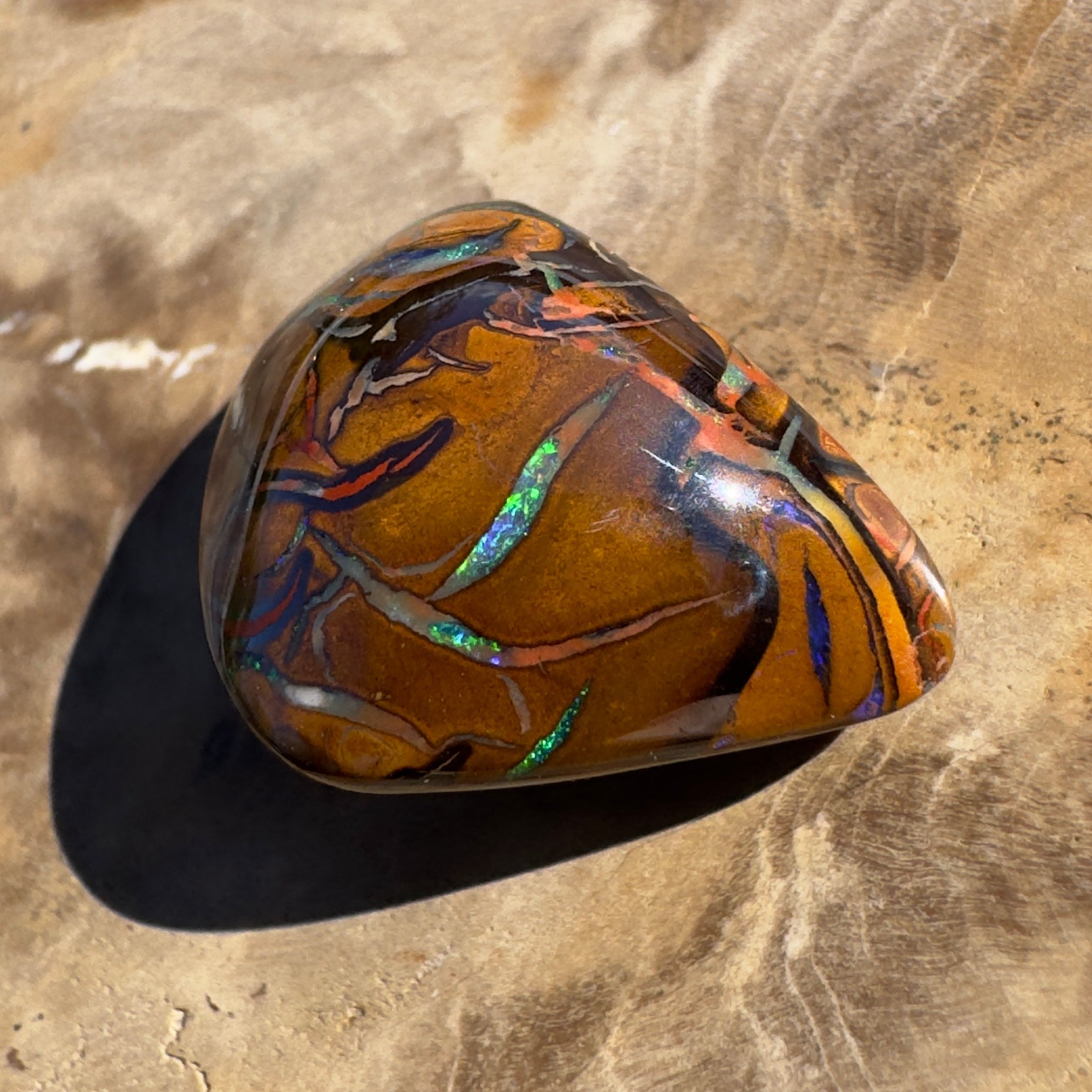 12ct Queensland Boulder Opal | Solid Australian Opal