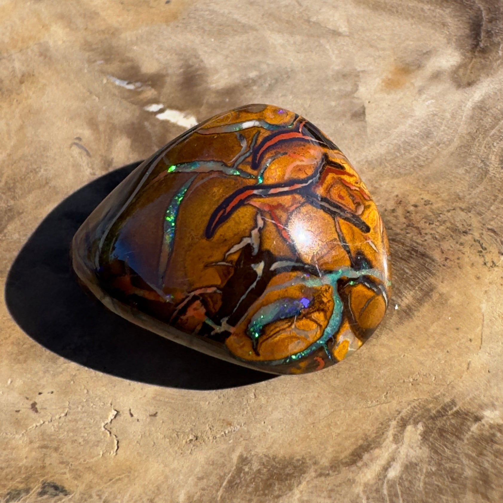 12ct Queensland Boulder Opal | Solid Australian Opal
