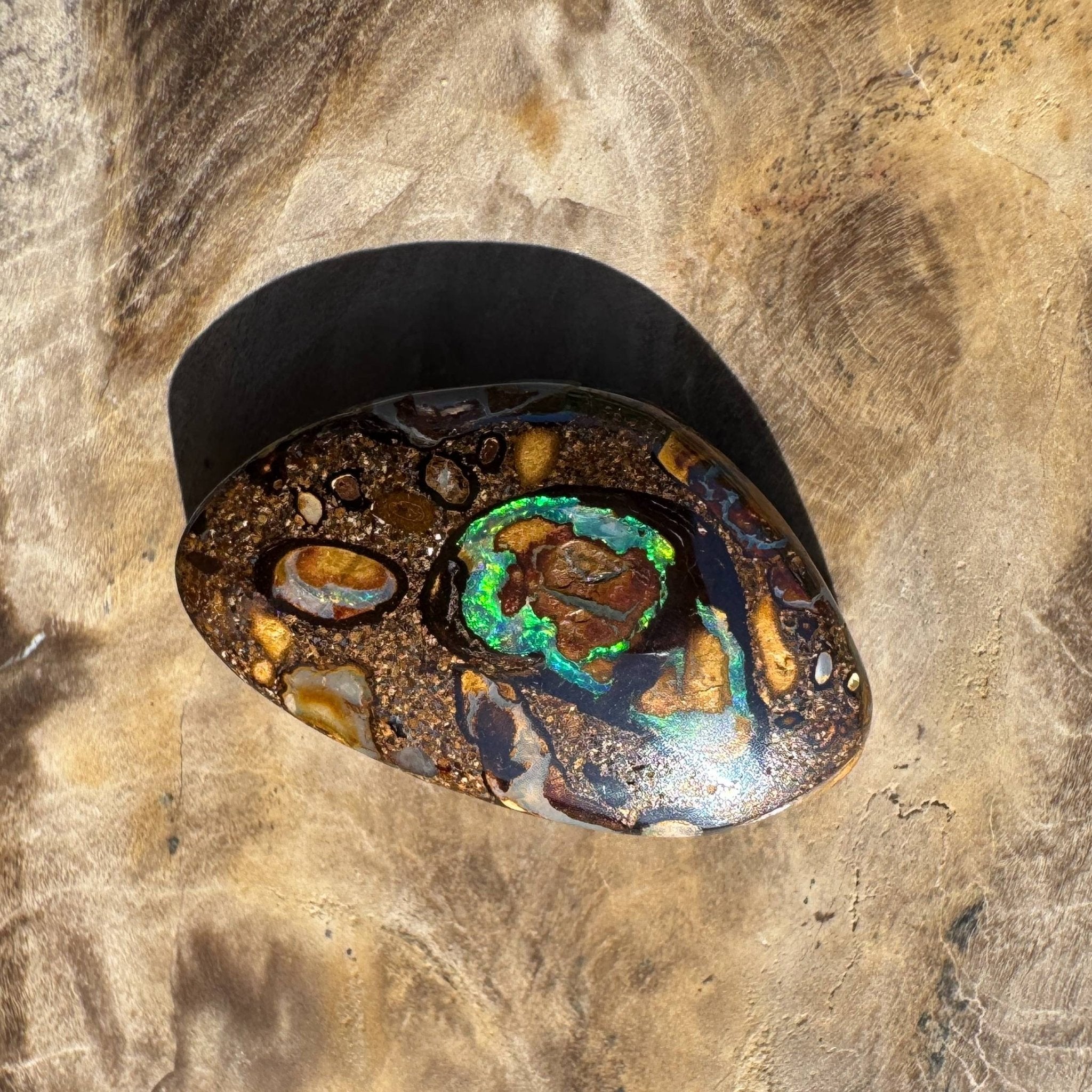 13.9ct Solid Queensland Boulder Opal