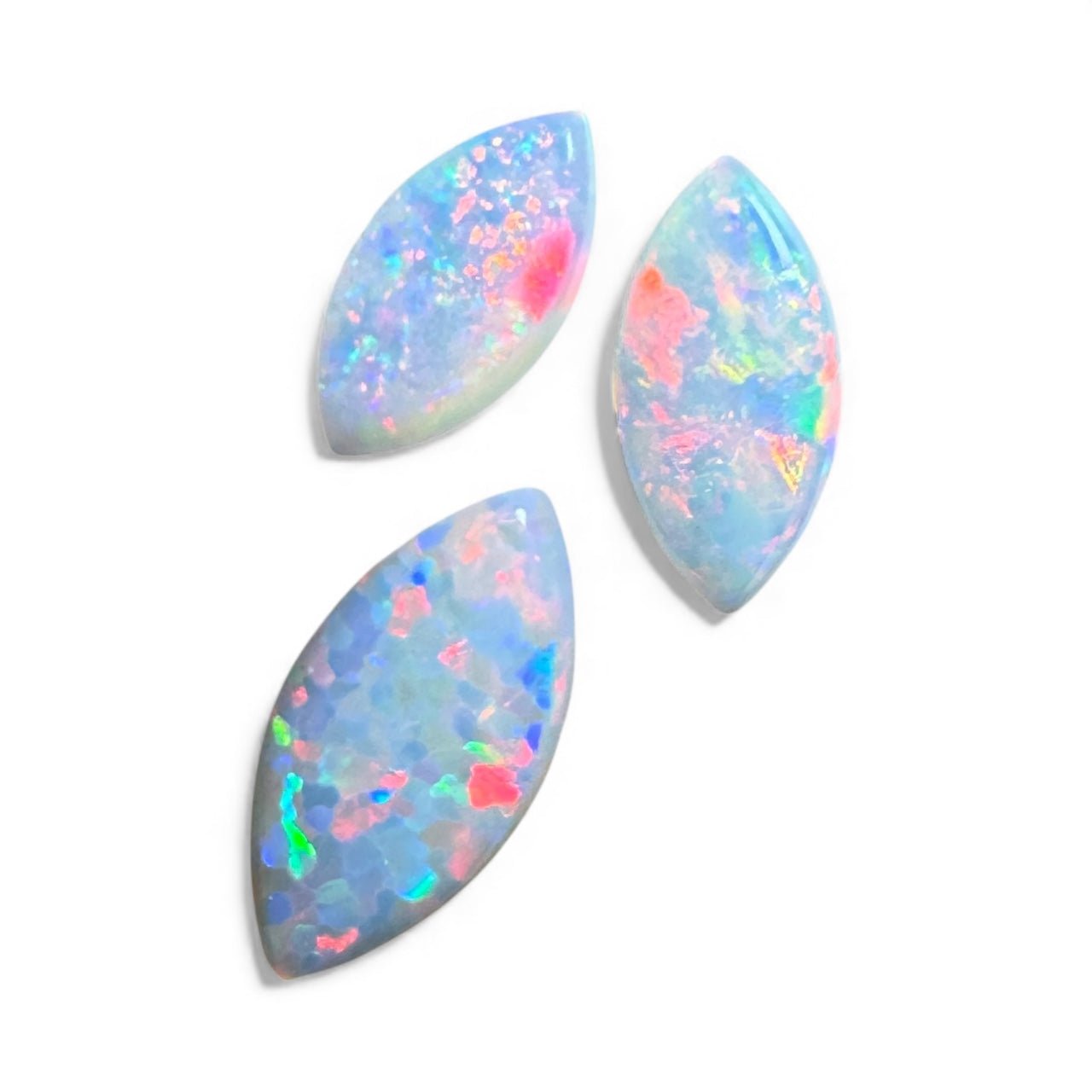 1.3ct Hand - cut Solid Coober Pedy Opal Parcel