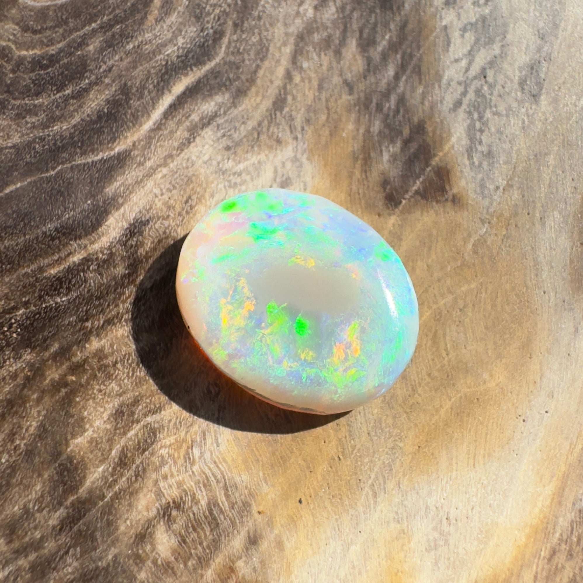 1.3ct Hand - cut Solid Lightning Ridge Opal