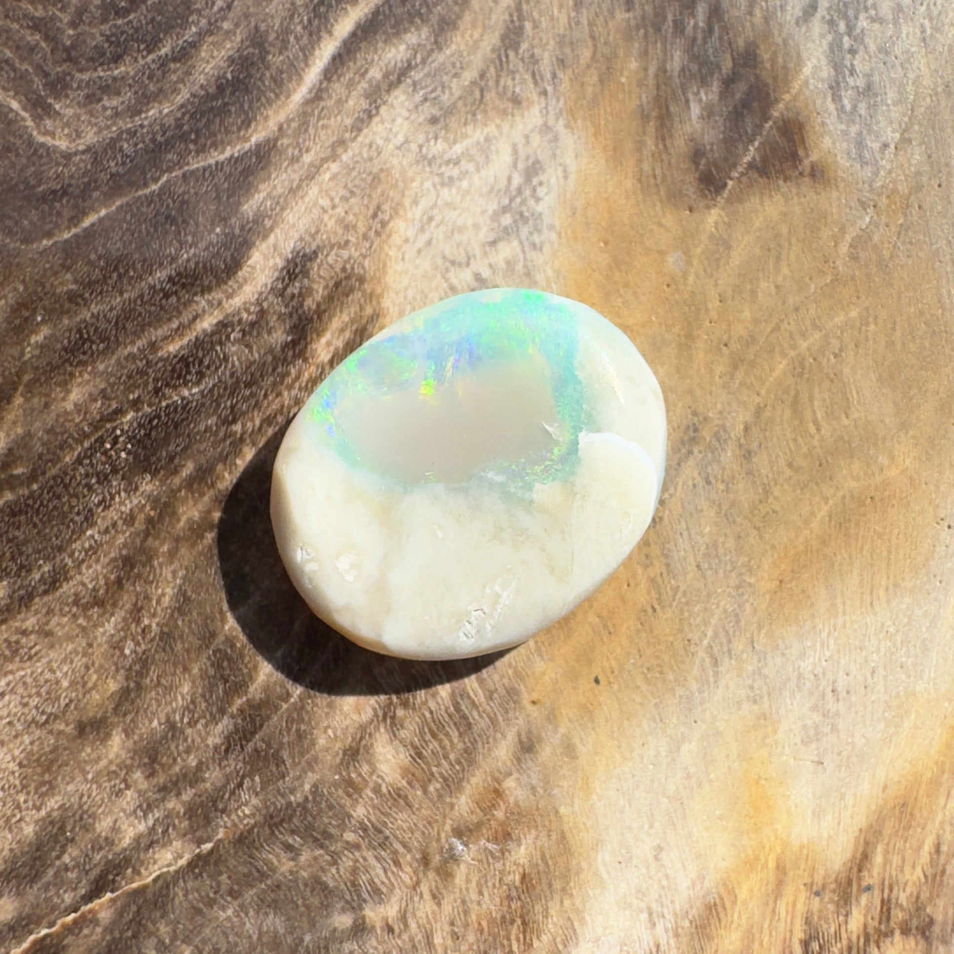 1.3ct Hand - cut Solid Lightning Ridge Opal