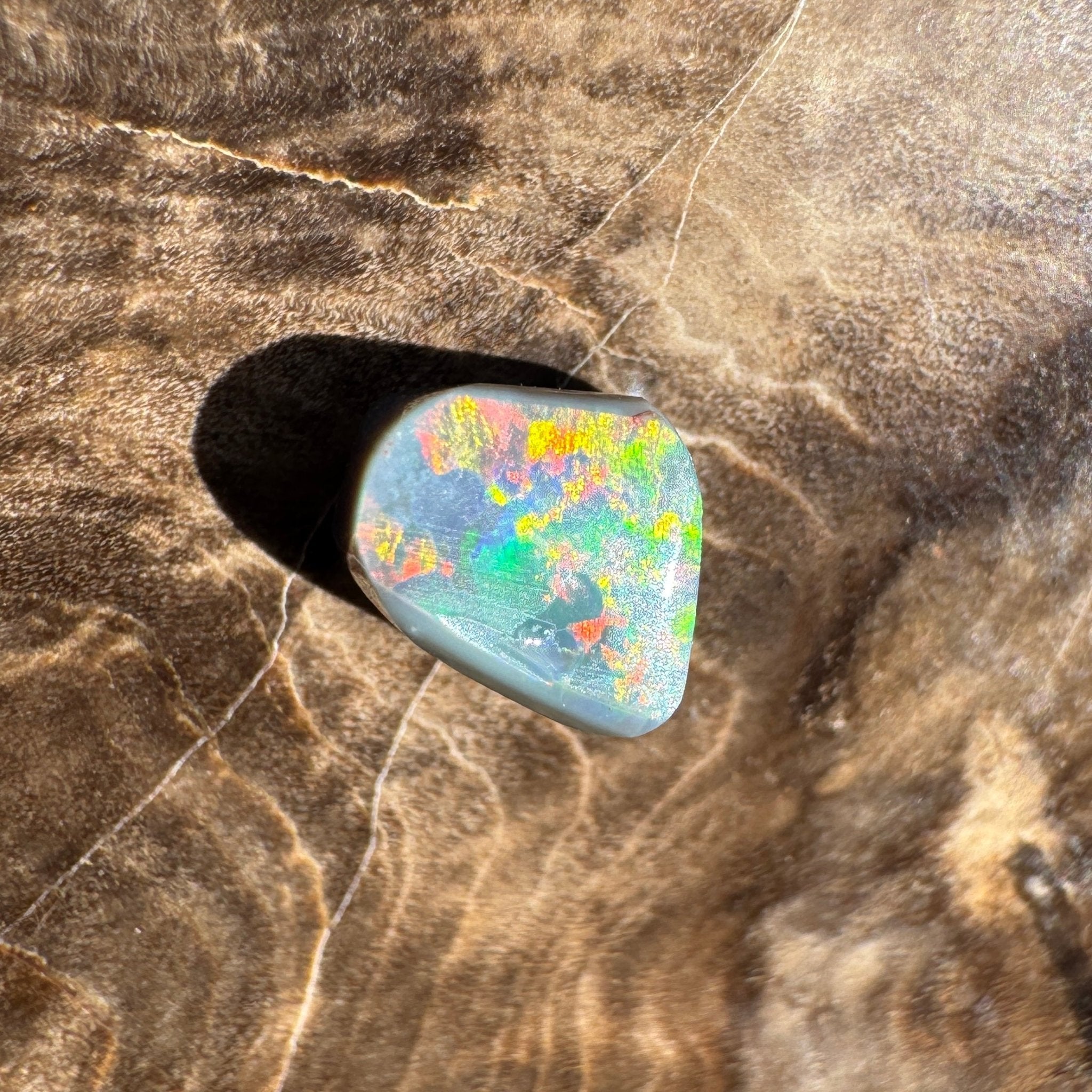 1.3ct Lightning Ridge Freeform Opal | Solid Australian Opal | Hand-Cut